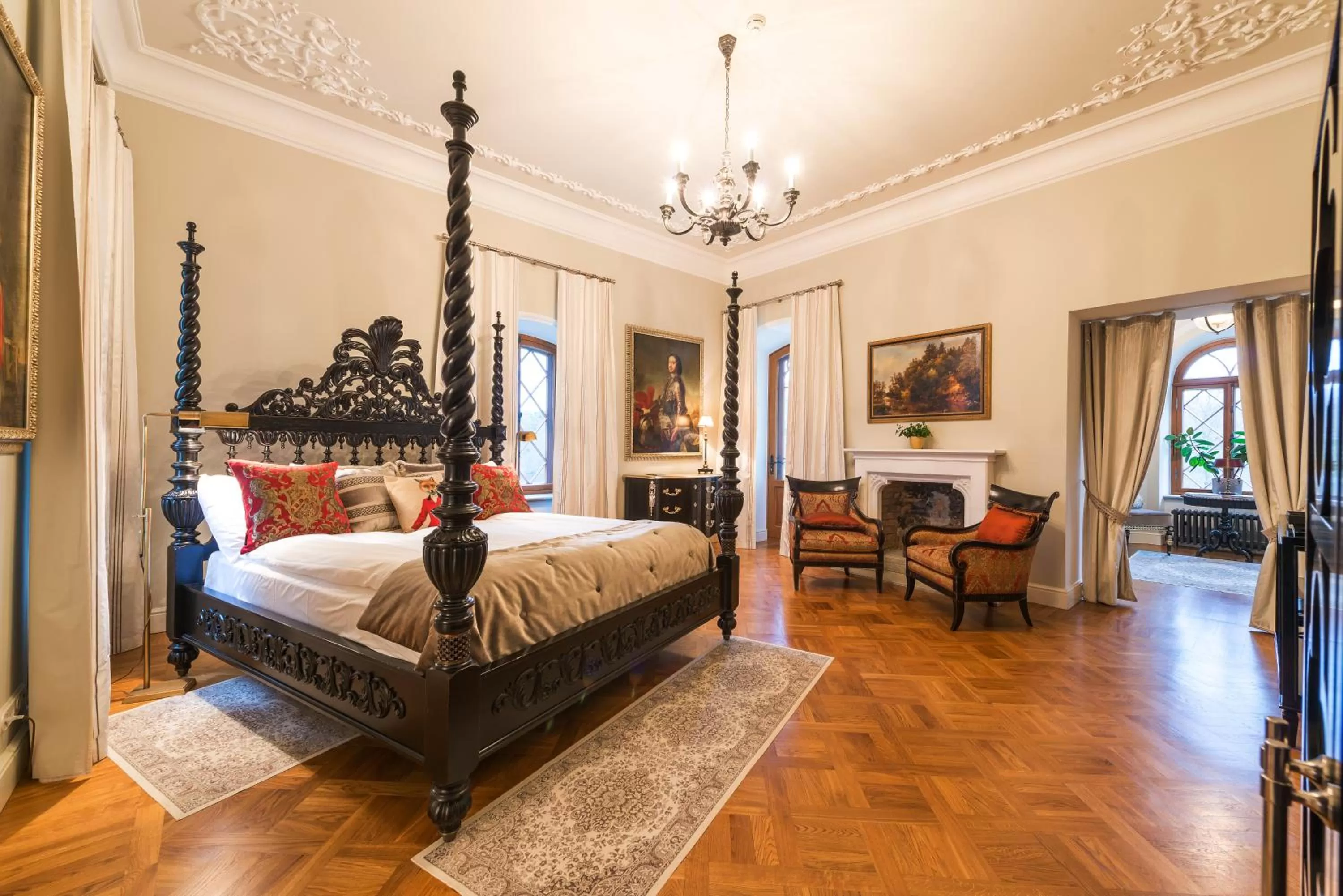 TV and multimedia, Bed in Schloss Fall, Keila-Joa