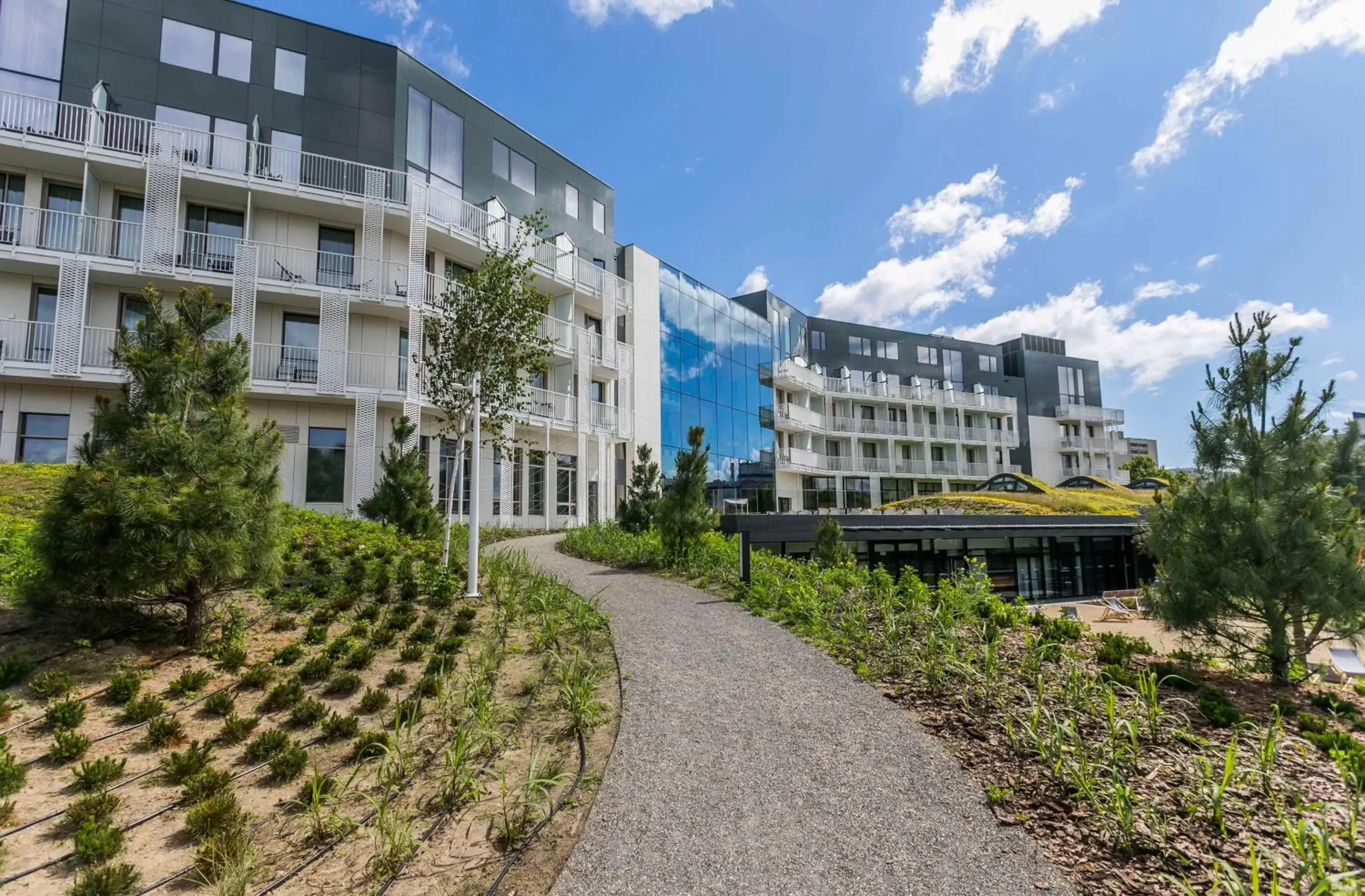 Property building in Radisson Blu Hotel Sopot Property building in Radisson Blu Hotel Sopot