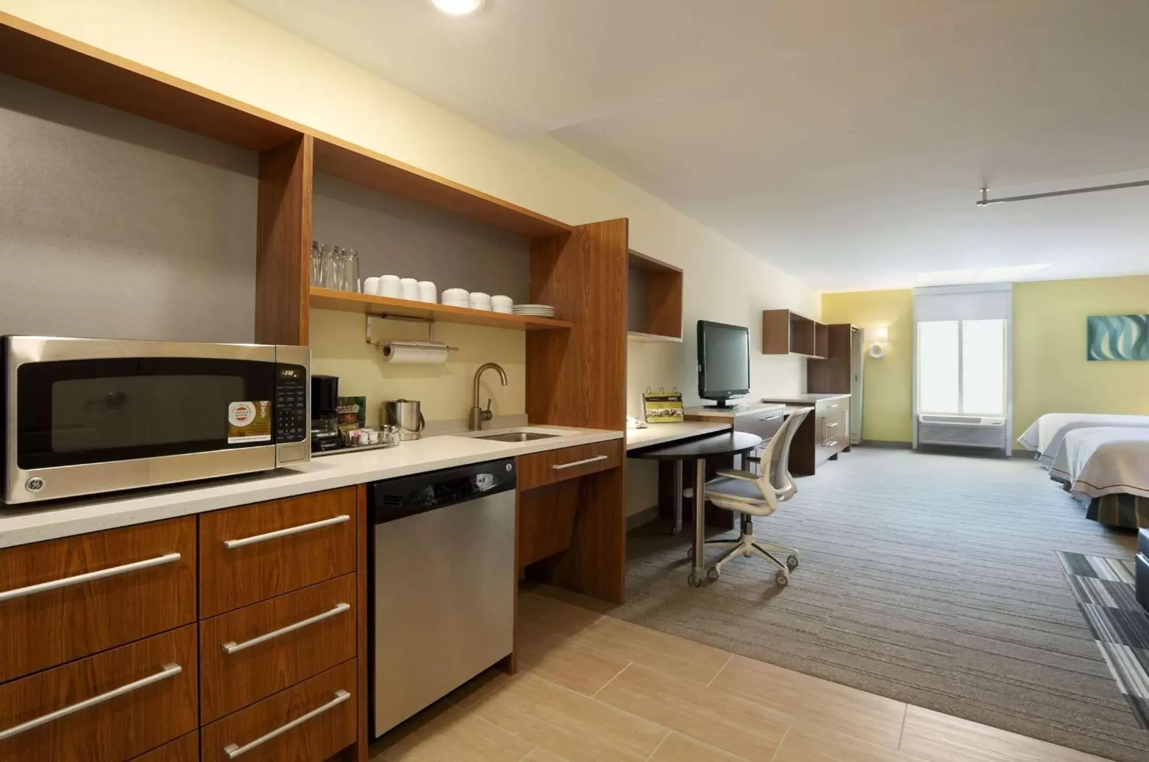 Kitchen or kitchenette, Kitchen/Kitchenette in Home2 Suites by Hilton Biloxi/North/D'Iberville