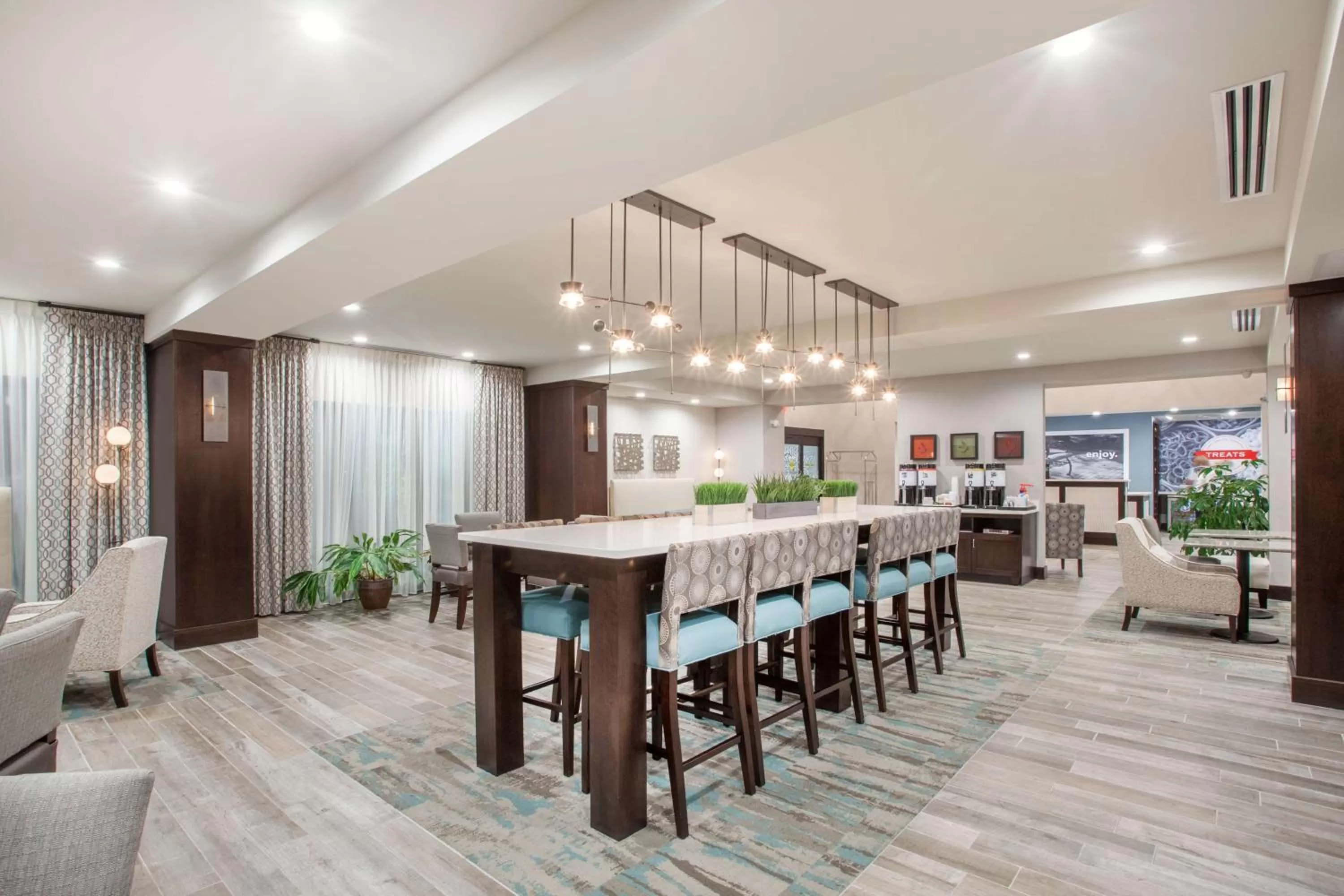 Lobby or reception in Hampton Inn Rochester Penfield, Ny