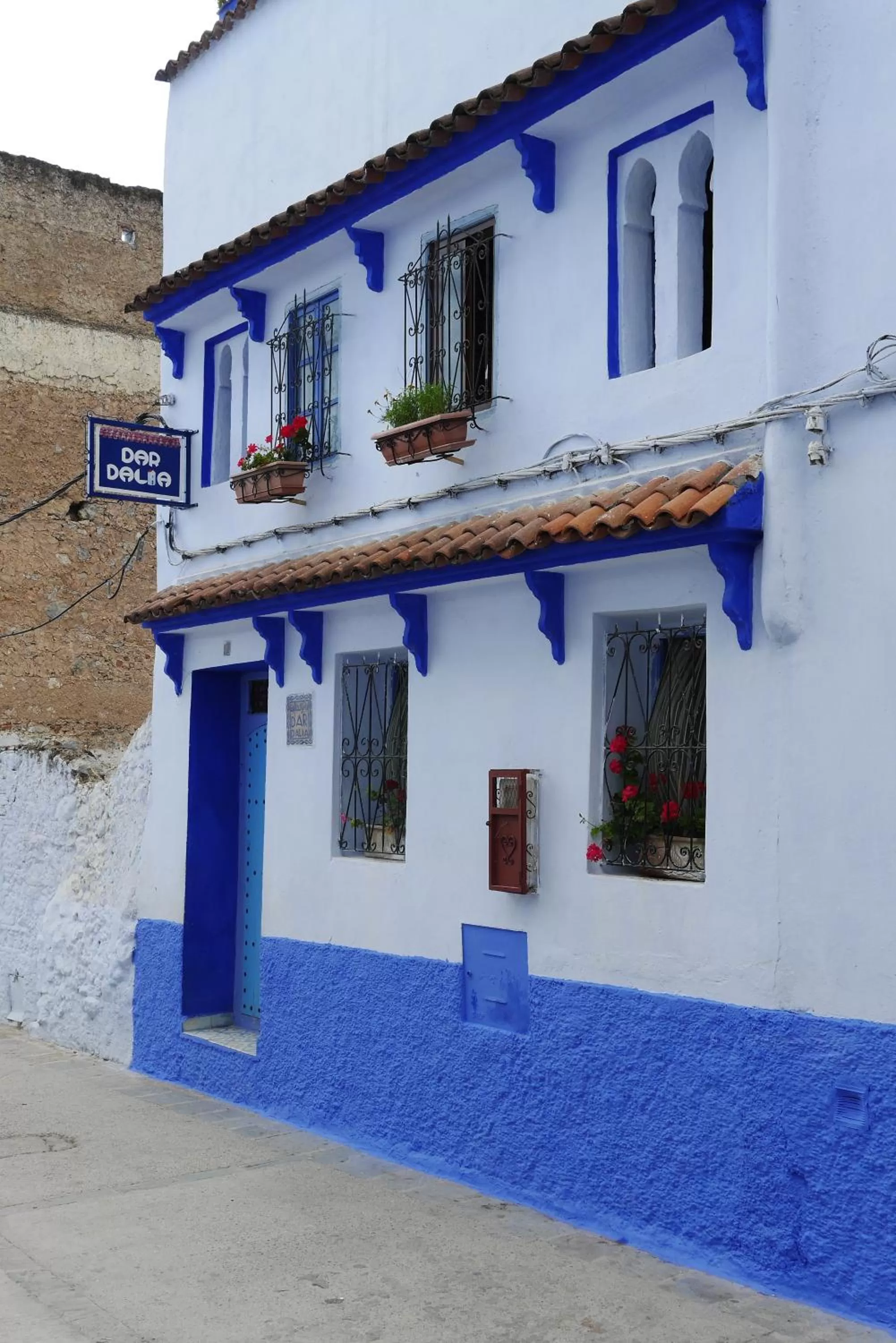 Facade/entrance in Dar Dalia