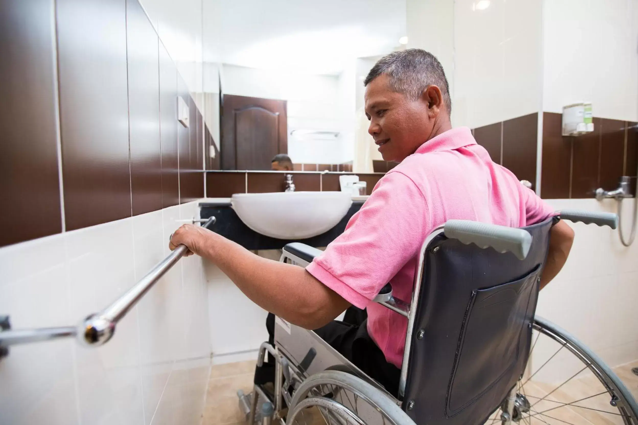 Facility for disabled guests in Phanomrungpuri Hotel Buriram