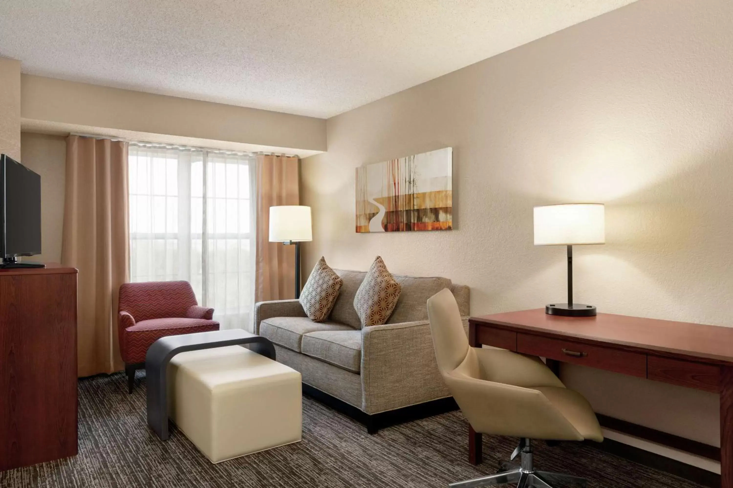 Bedroom, Seating Area in Homewood Suites by Hilton Dallas-DFW Airport N-Grapevine