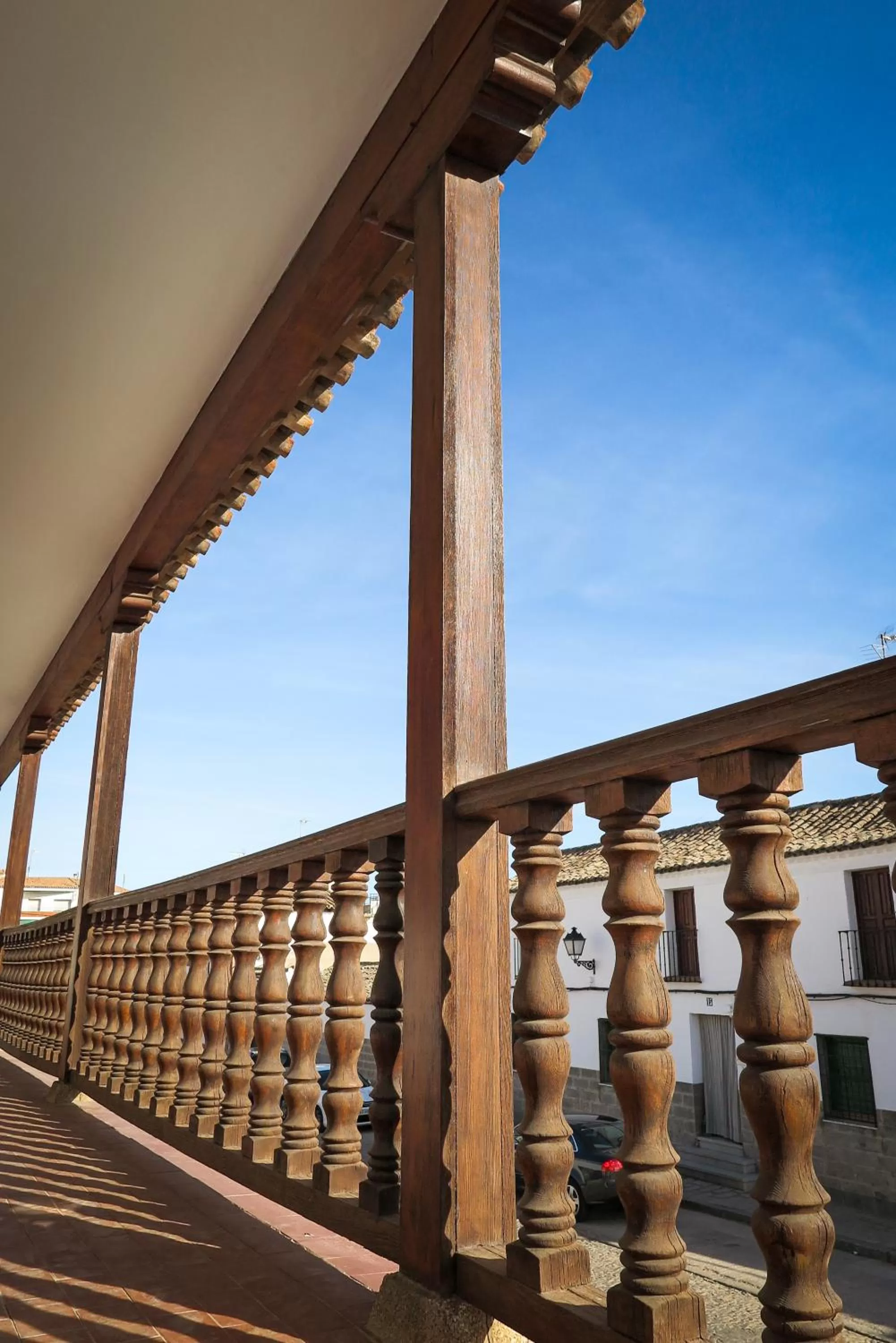 Balcony/Terrace in Tomé, casa de huéspedes