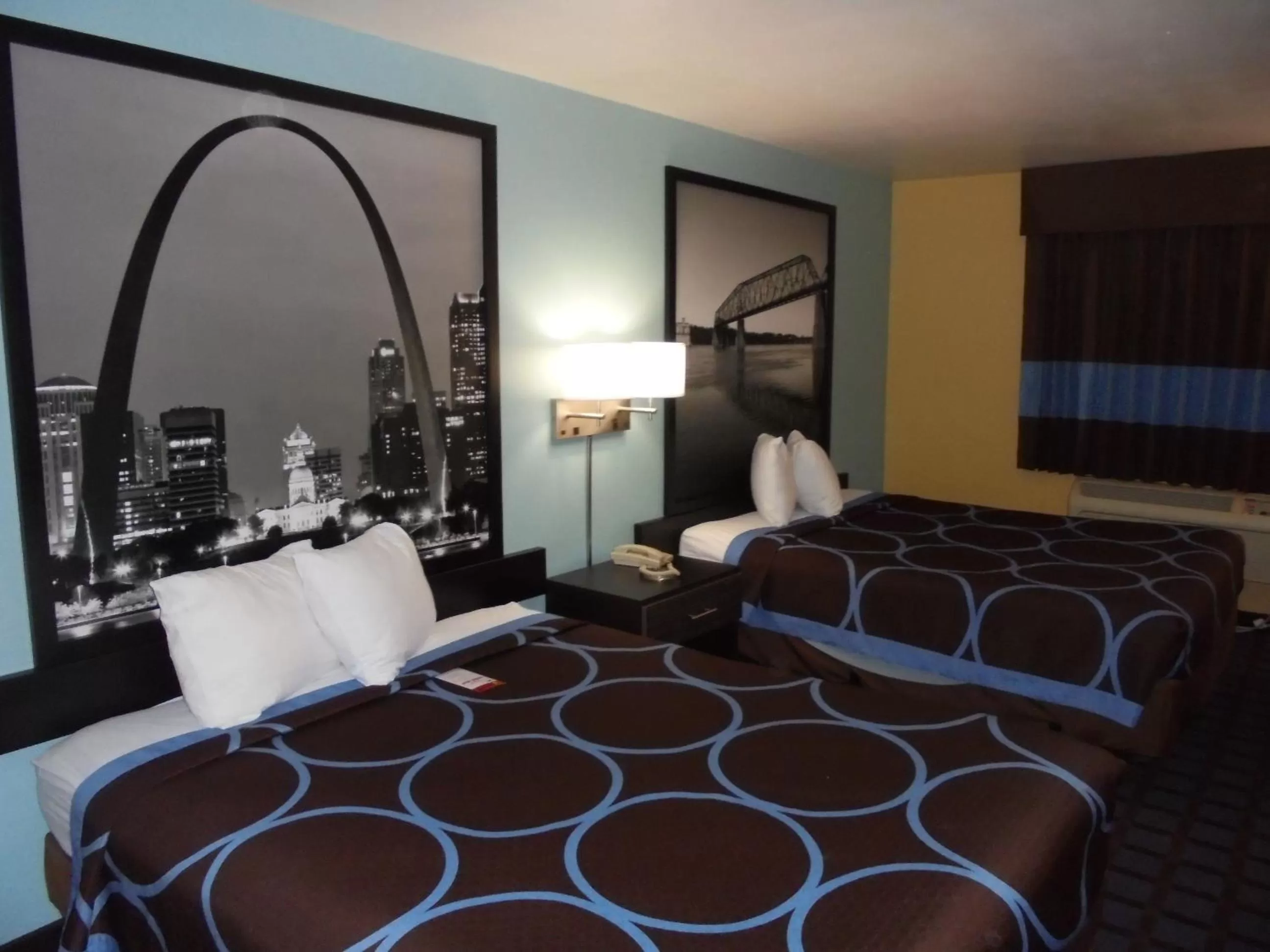 Bed in Super 8 by Wyndham Okawville