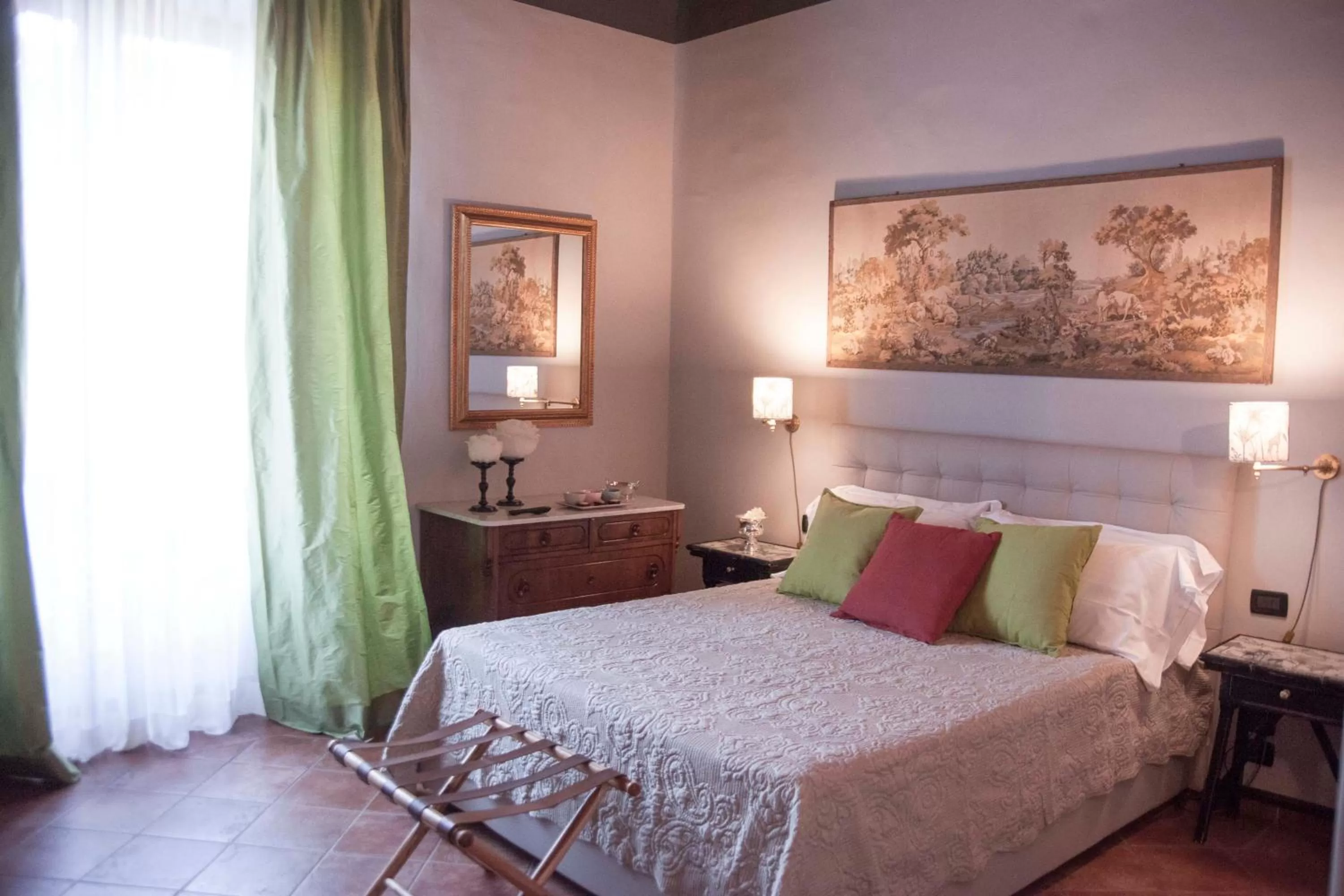 Bed in Antica Dimora De' Benci