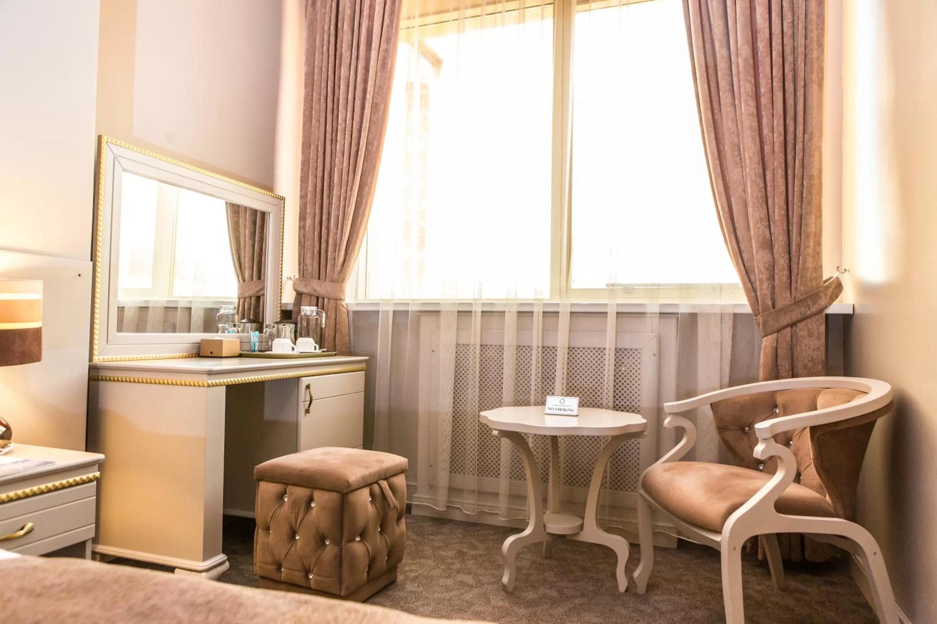 Bed in Grand Sapphire Hotel