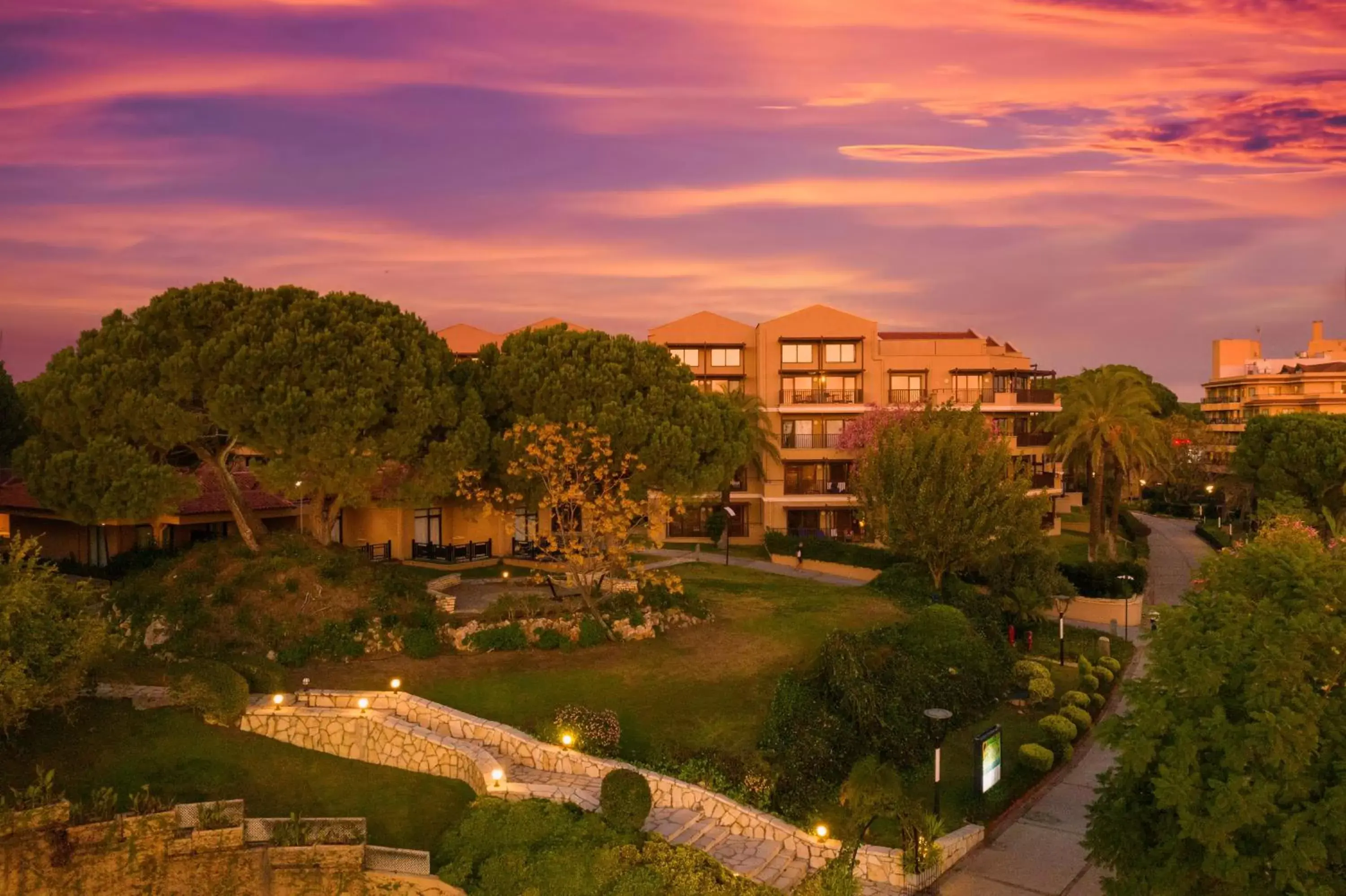 Natural landscape in Aquaworld Belek