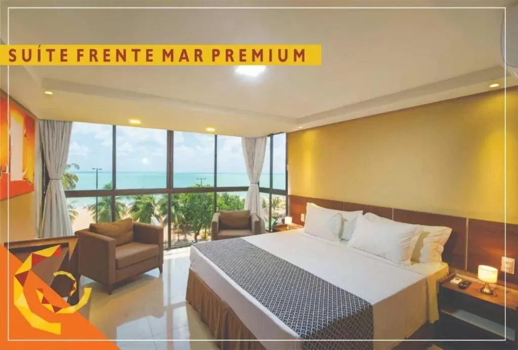 Bed in Netuanah Praia Hotel Bed in Netuanah Praia Hotel