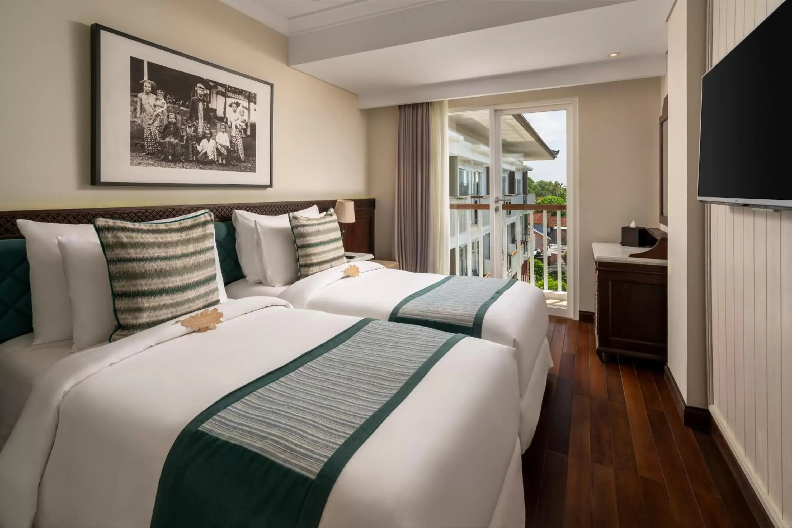 Bedroom, Bed in Maison Aurelia Sanur, Bali - by Preference