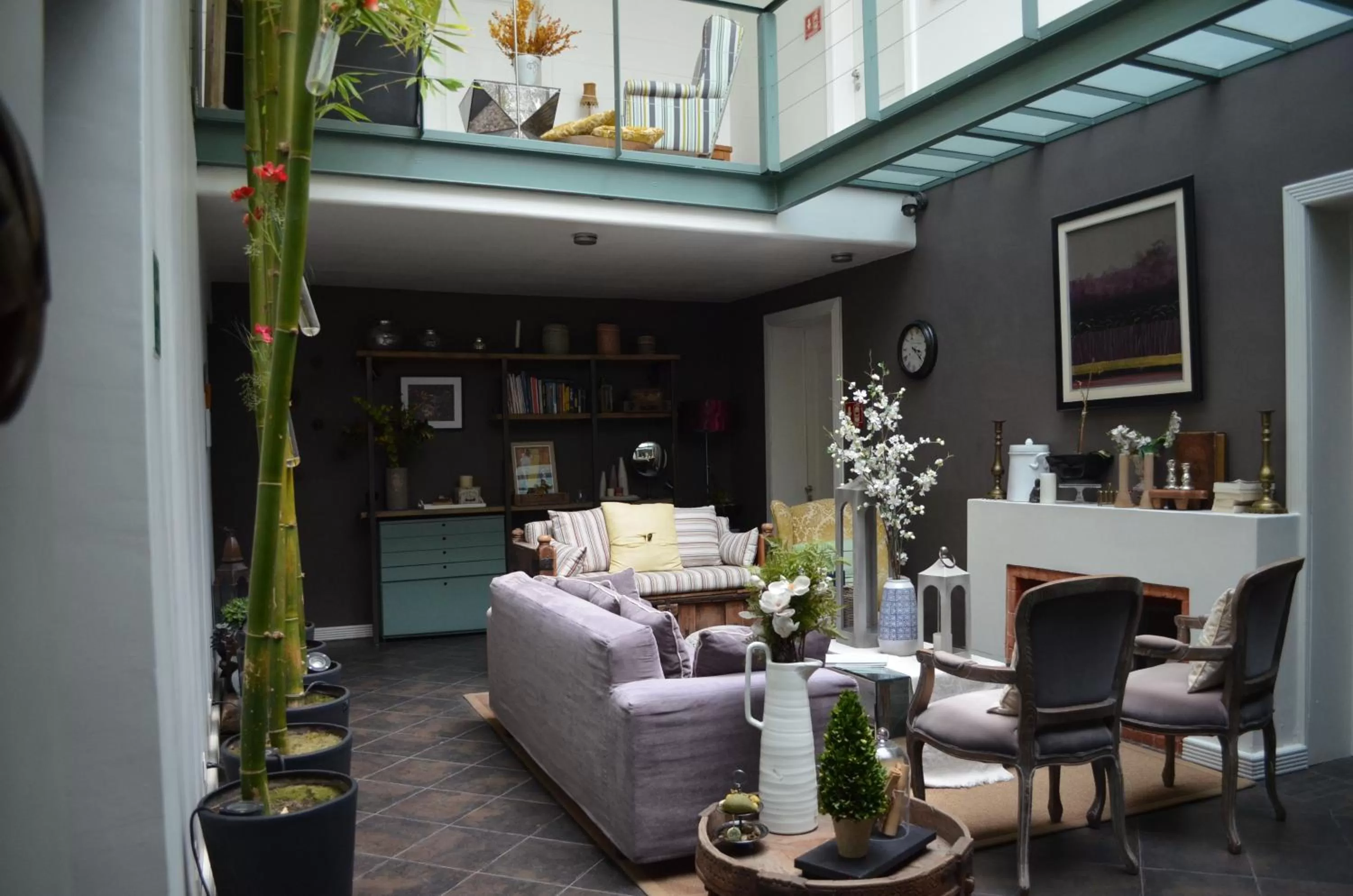 Lobby or reception in Hotel Villa Condesa