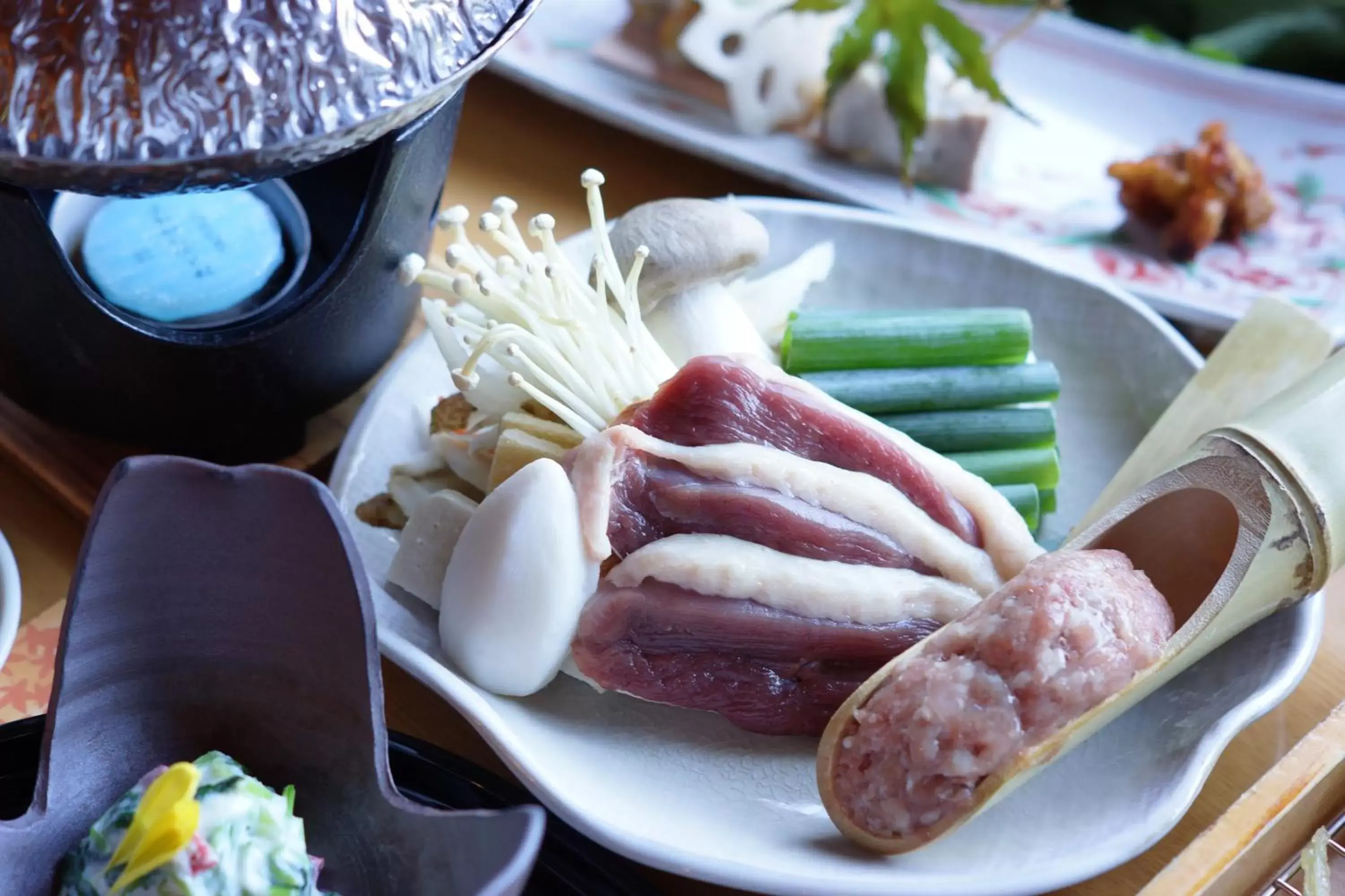 Dinner in Kadensho, Arashiyama Onsen, Kyoto - Kyoritsu Resort