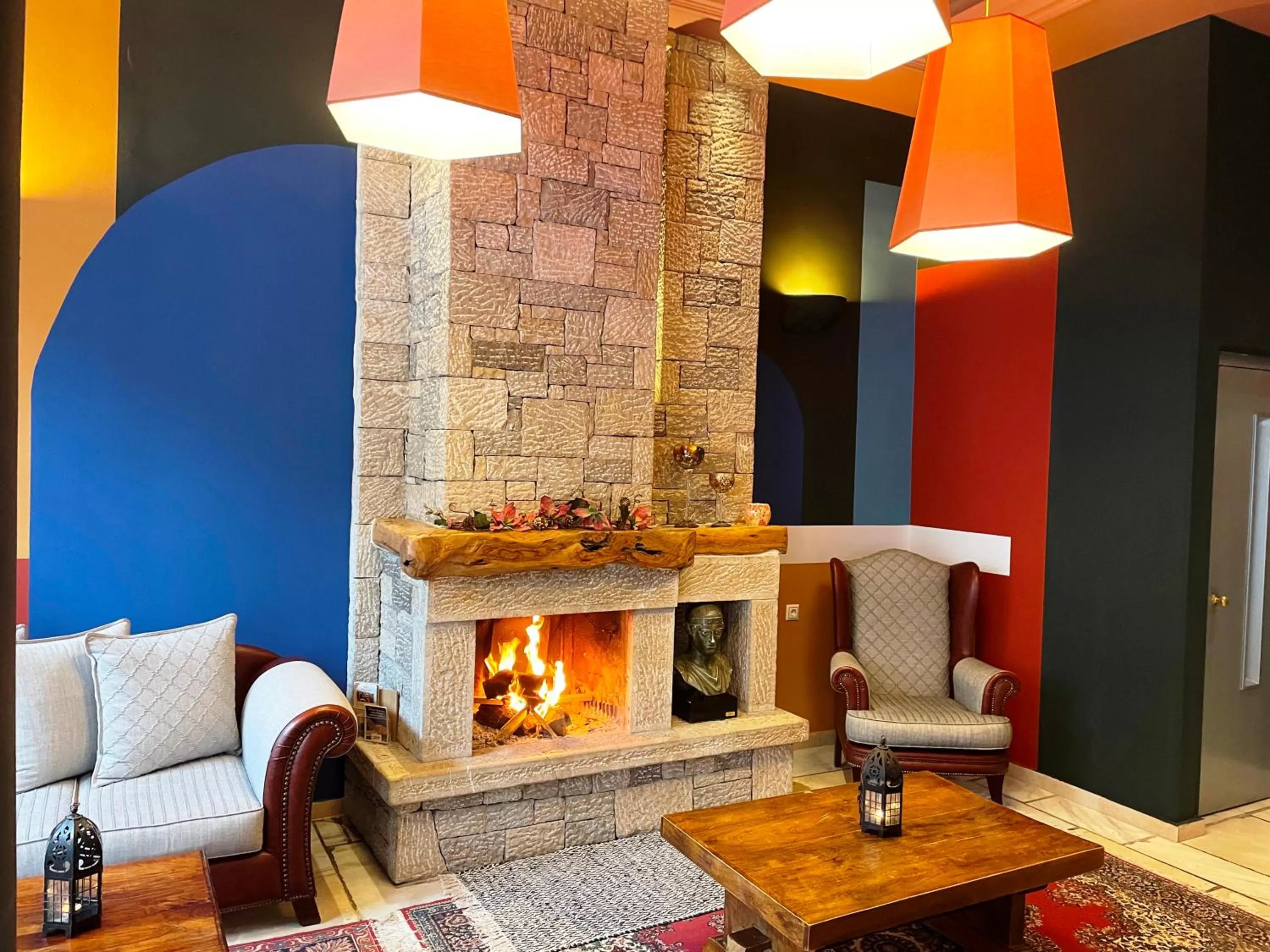 Living room in Parnassos Delphi Hotel