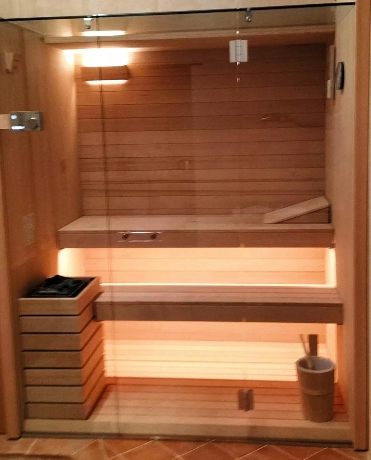 Sauna in Badia Giulia Prestigious Historical B&B