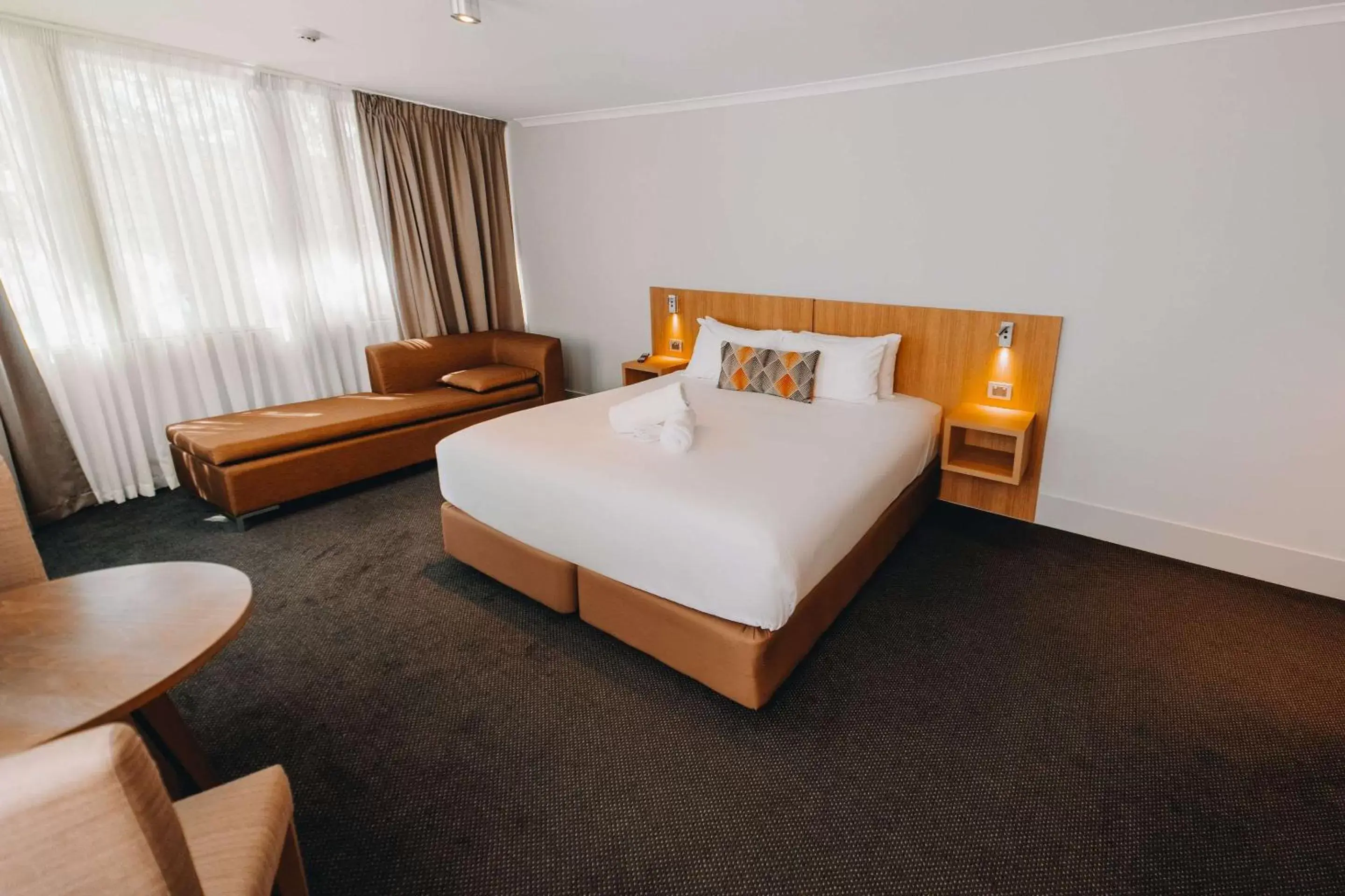 Bed in Clarion Hotel Townsville