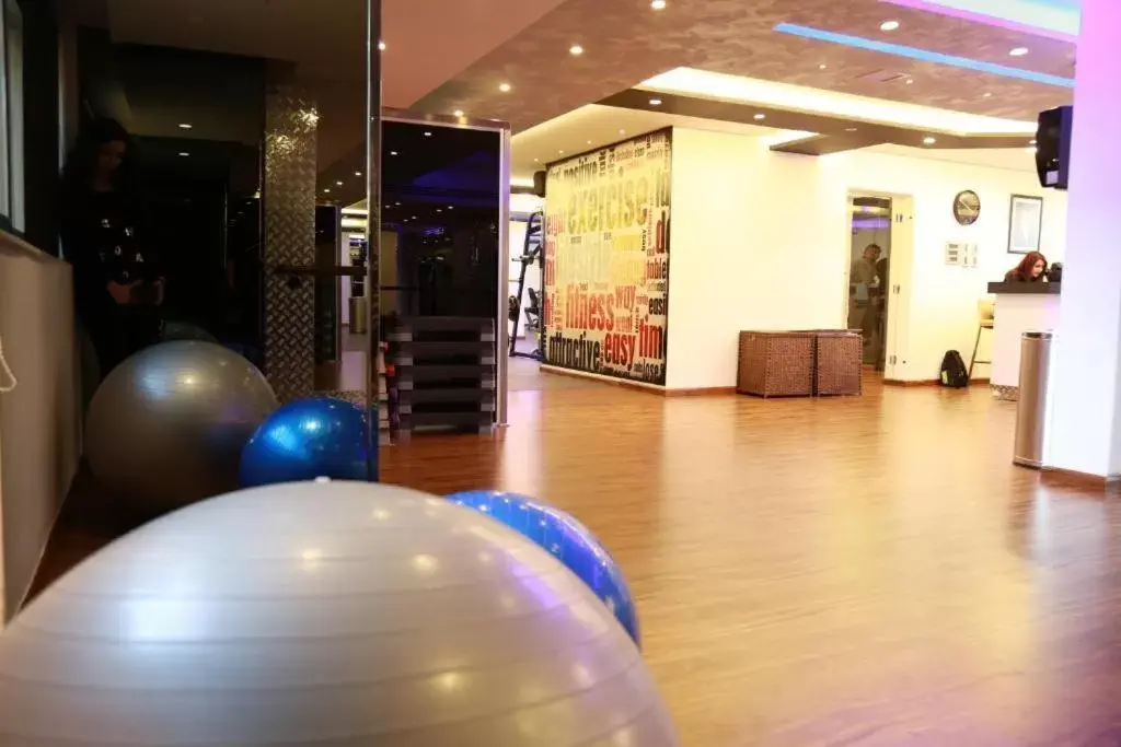 Fitness centre/facilities in Harir Palace Hotel