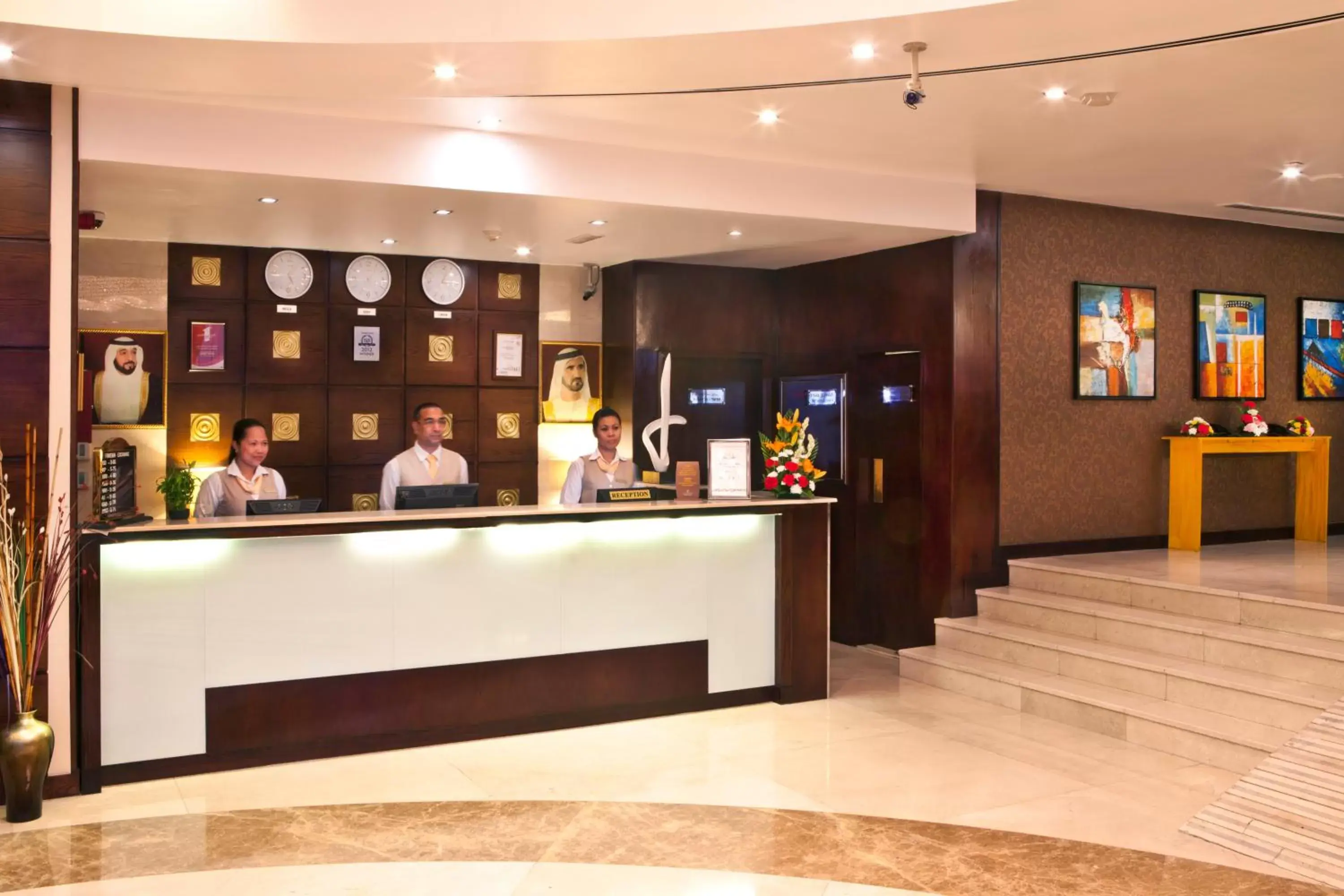 Lobby or reception in Landmark Riqqa Hotel