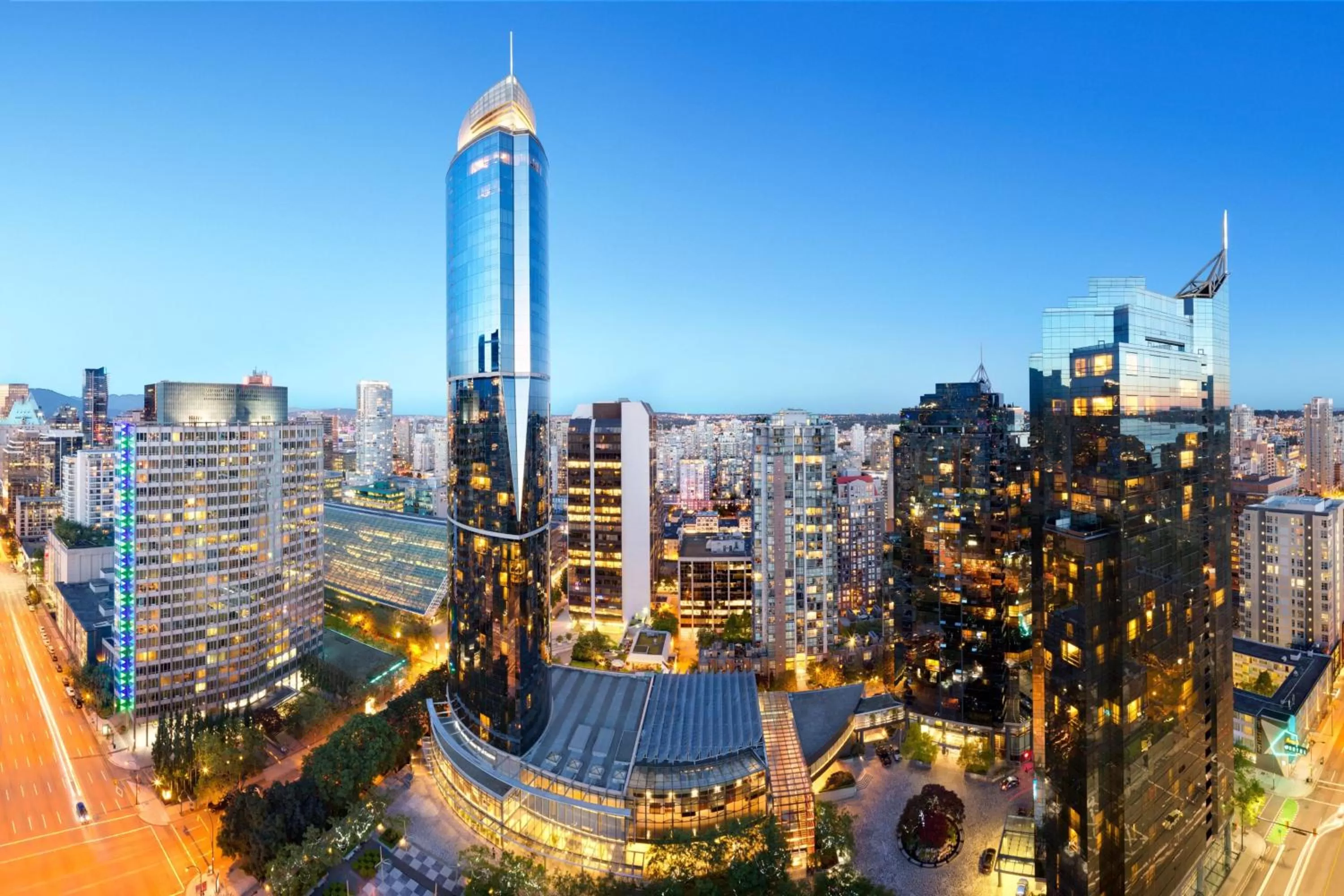 View (from property/room) in Sheraton Vancouver Wall Centre