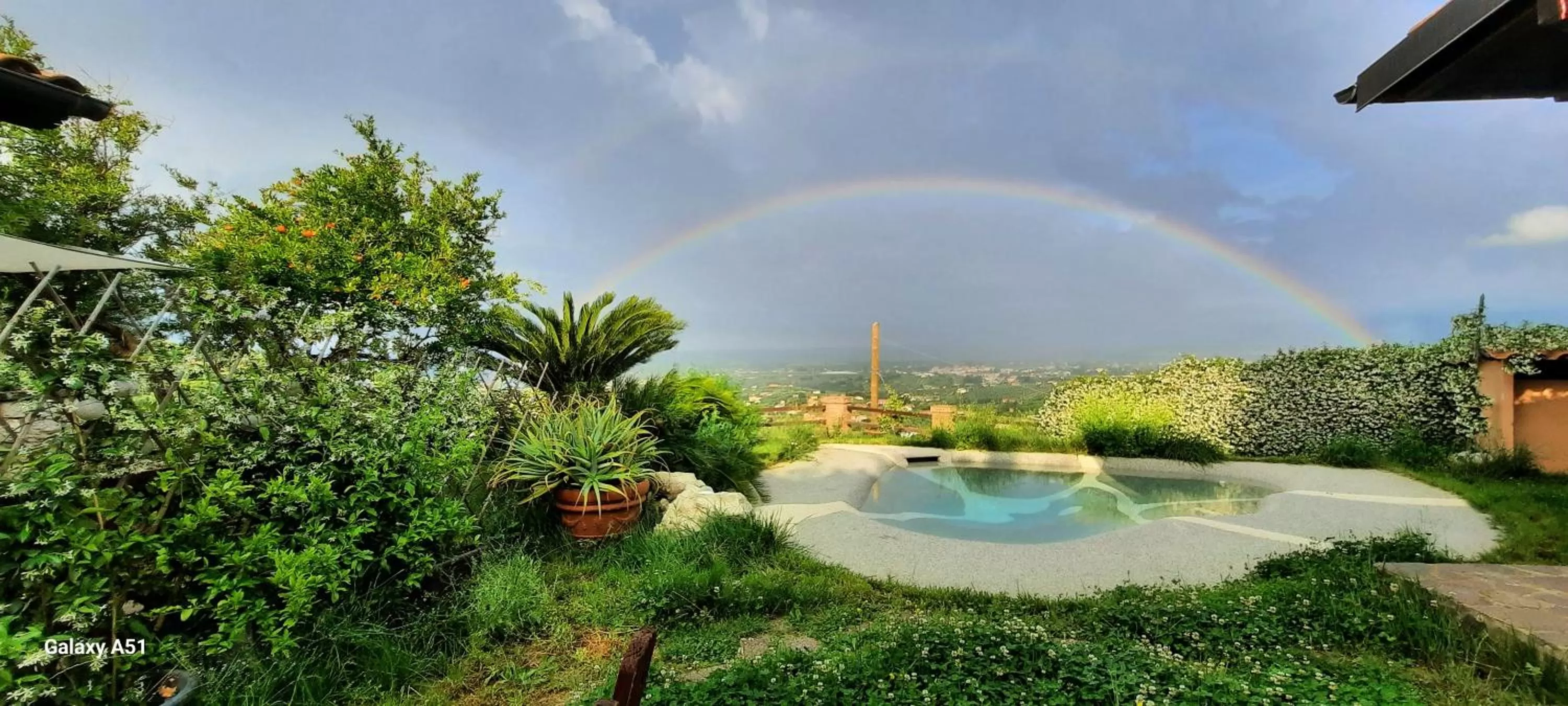Garden in B&B A Casa di Silvia