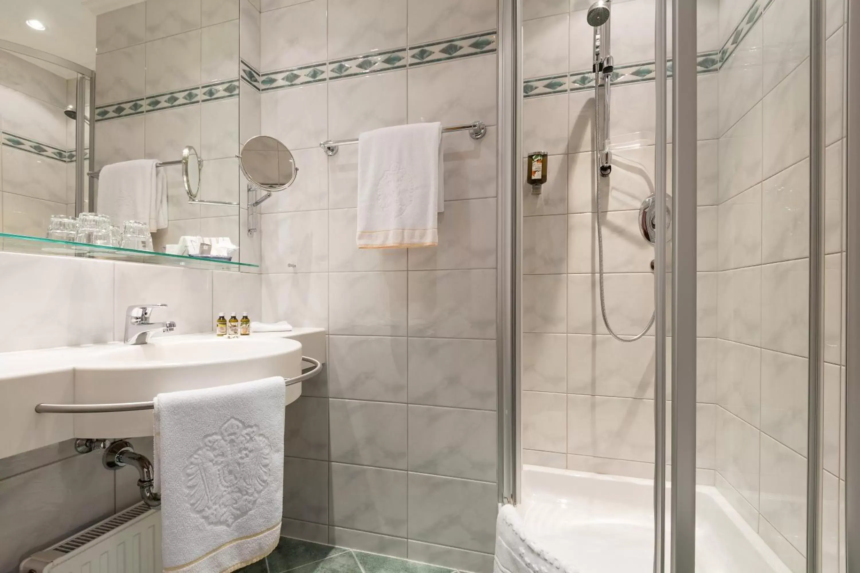 Bathroom in Hotel Kaiserhof Wien