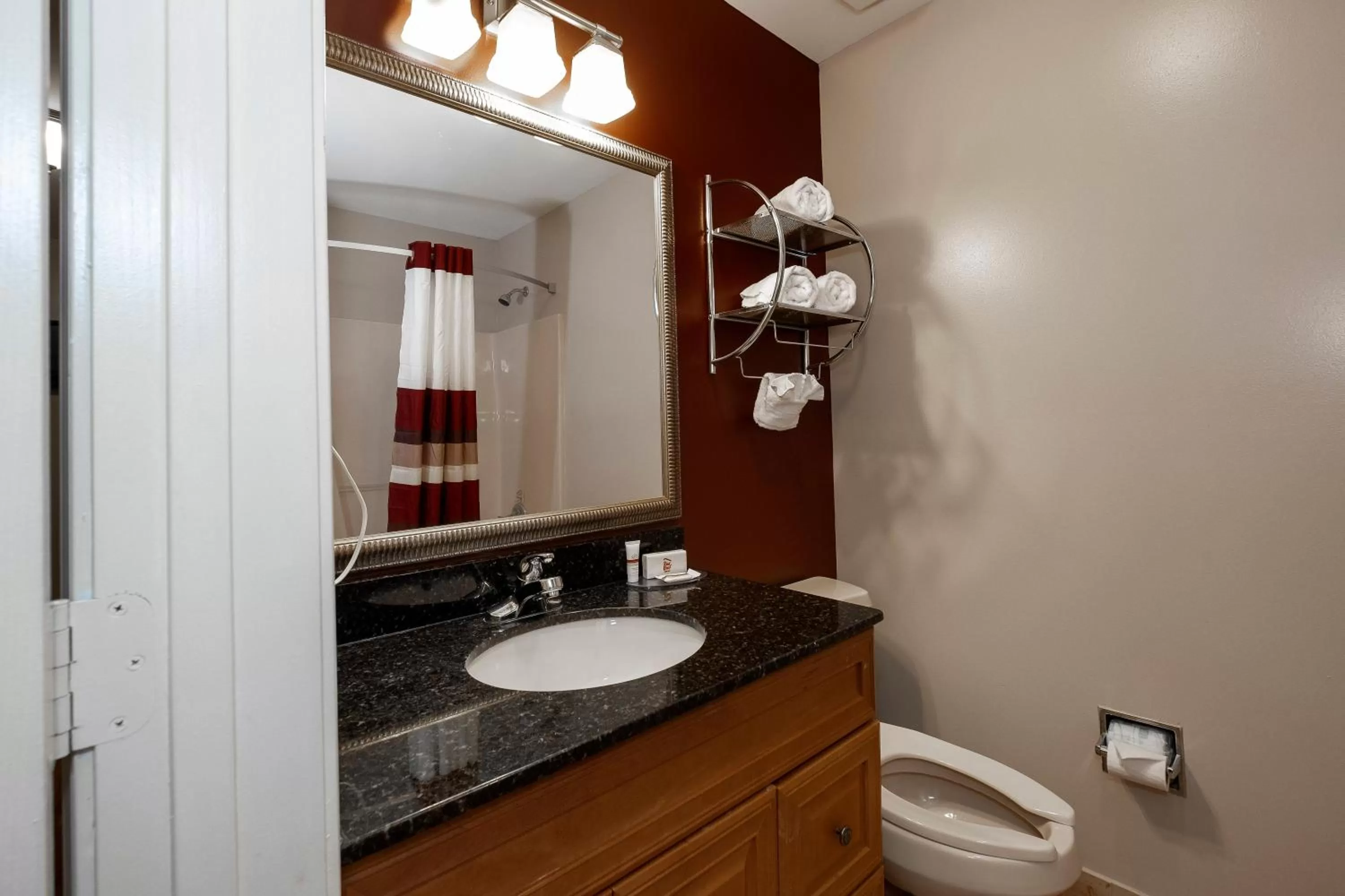 Bathroom in Red Roof Inn & Suites Wilson