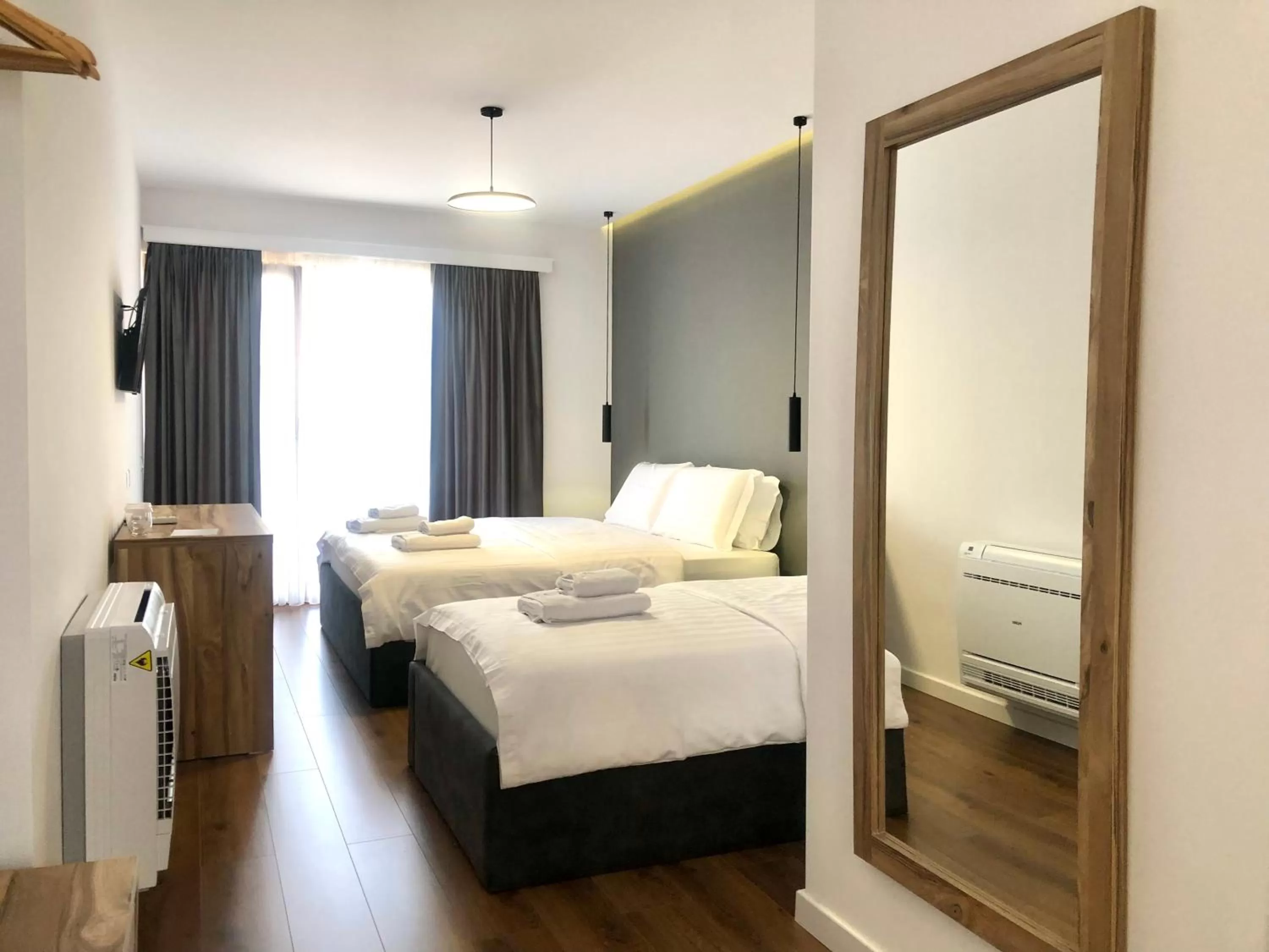 Bed in Grand Hotel Pogradec