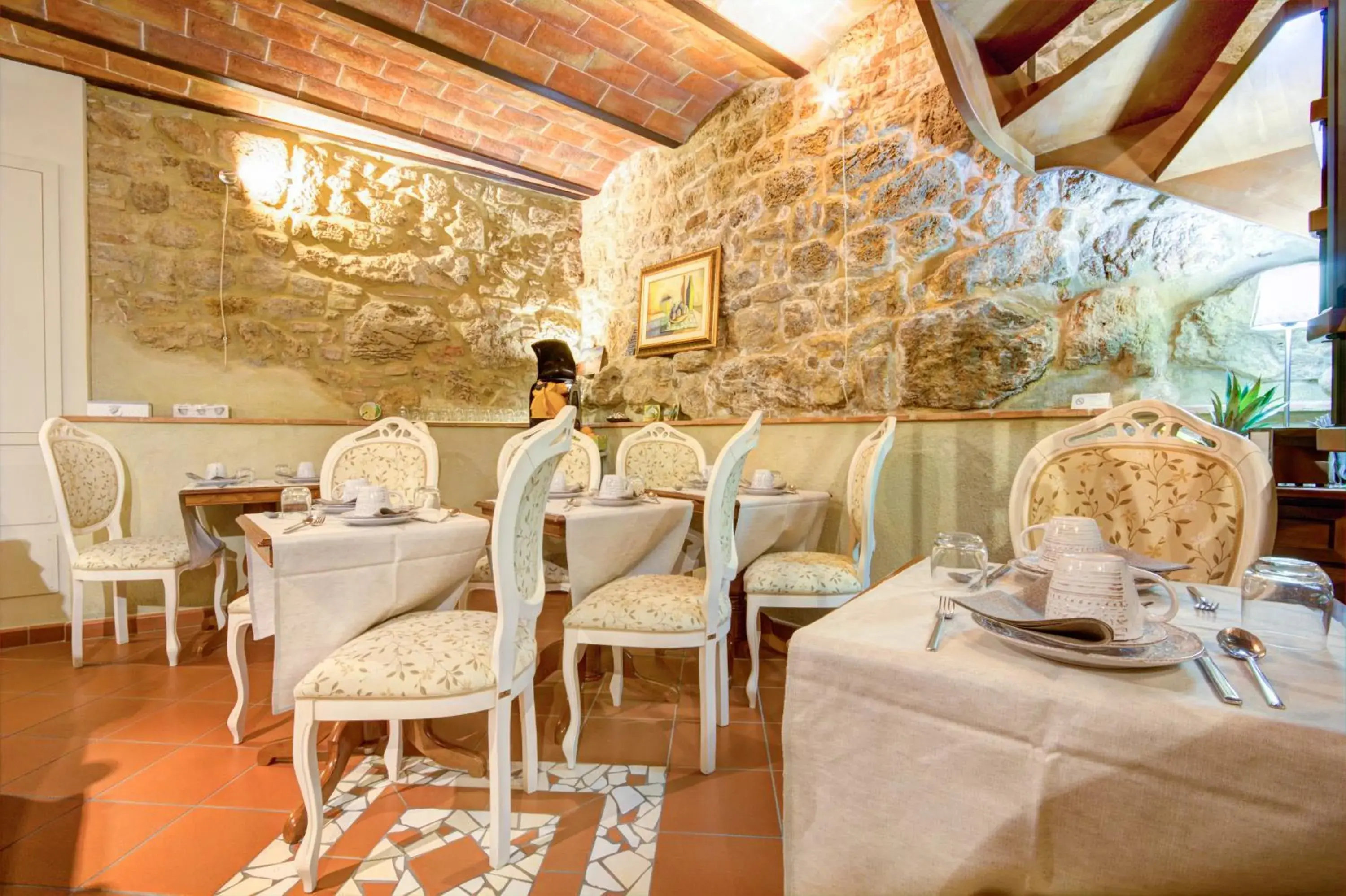 Breakfast, Restaurant/Places to Eat in Hotel Volterra In