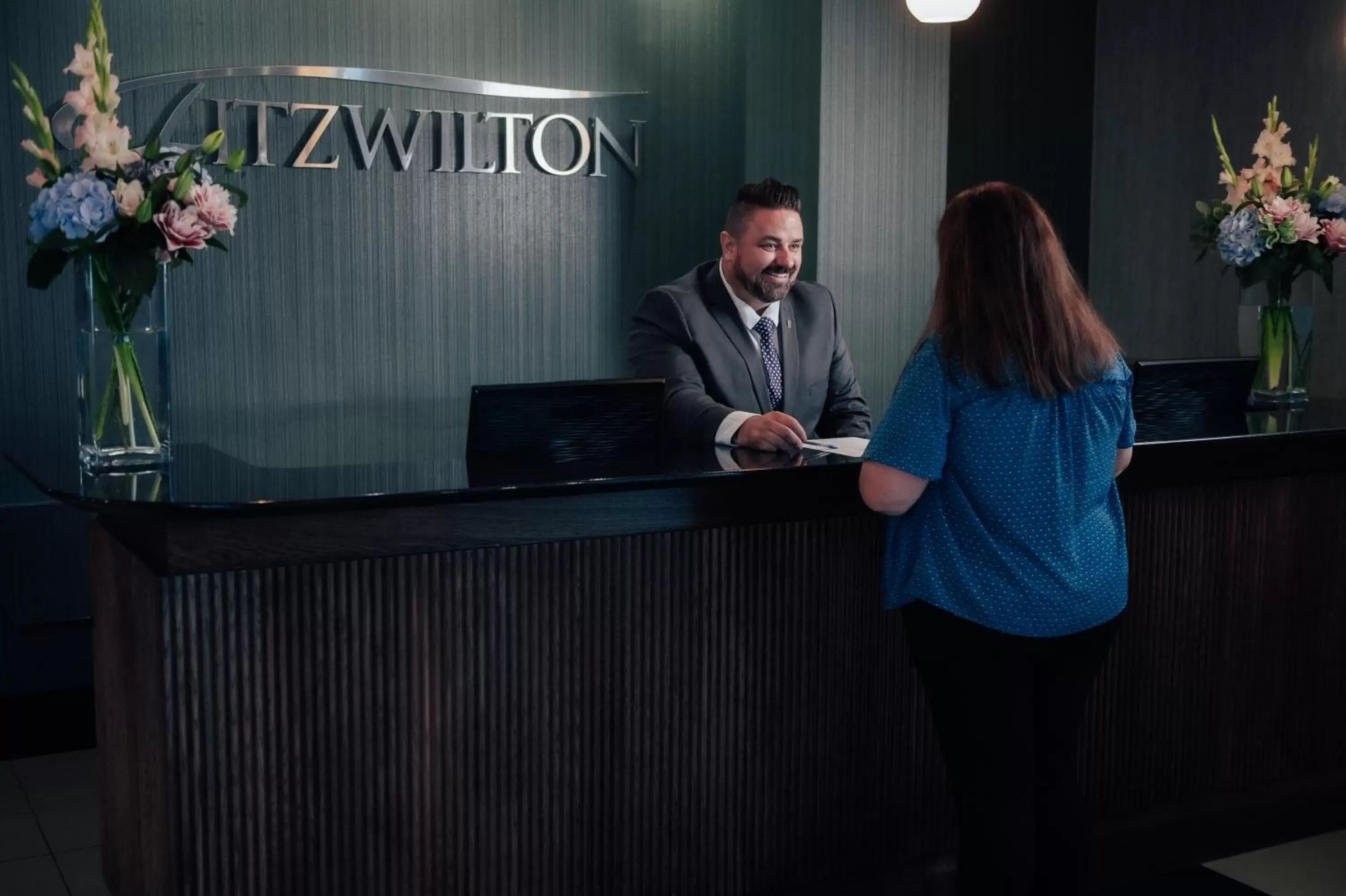 Lobby or reception in The Fitzwilton Hotel