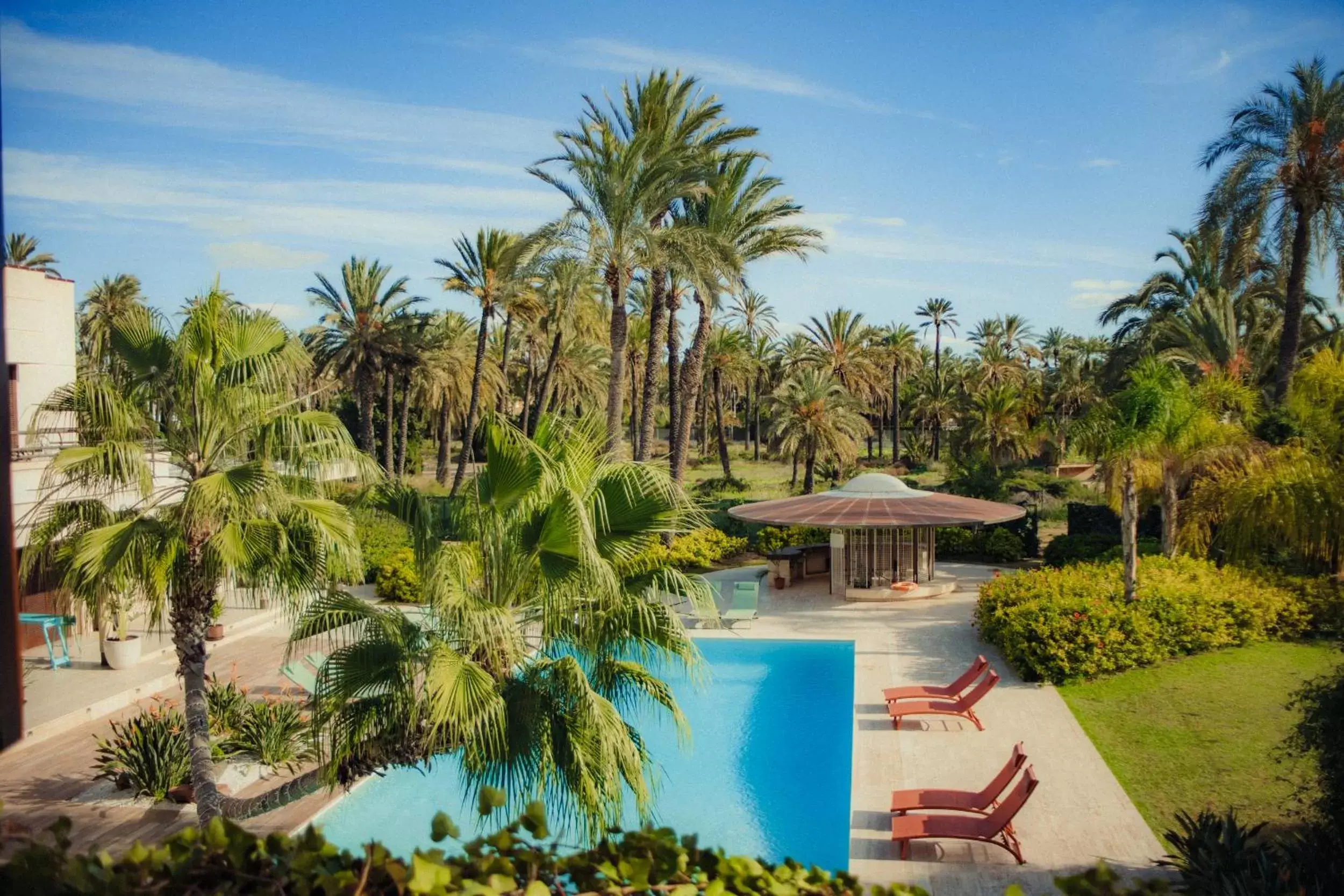 Garden view, Swimming Pool in Hotel Boutique Hort de Nal