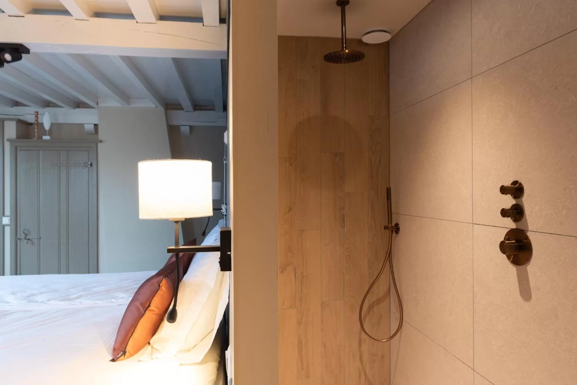 Shower, Bathroom in Het Heerenlogement Beusichem