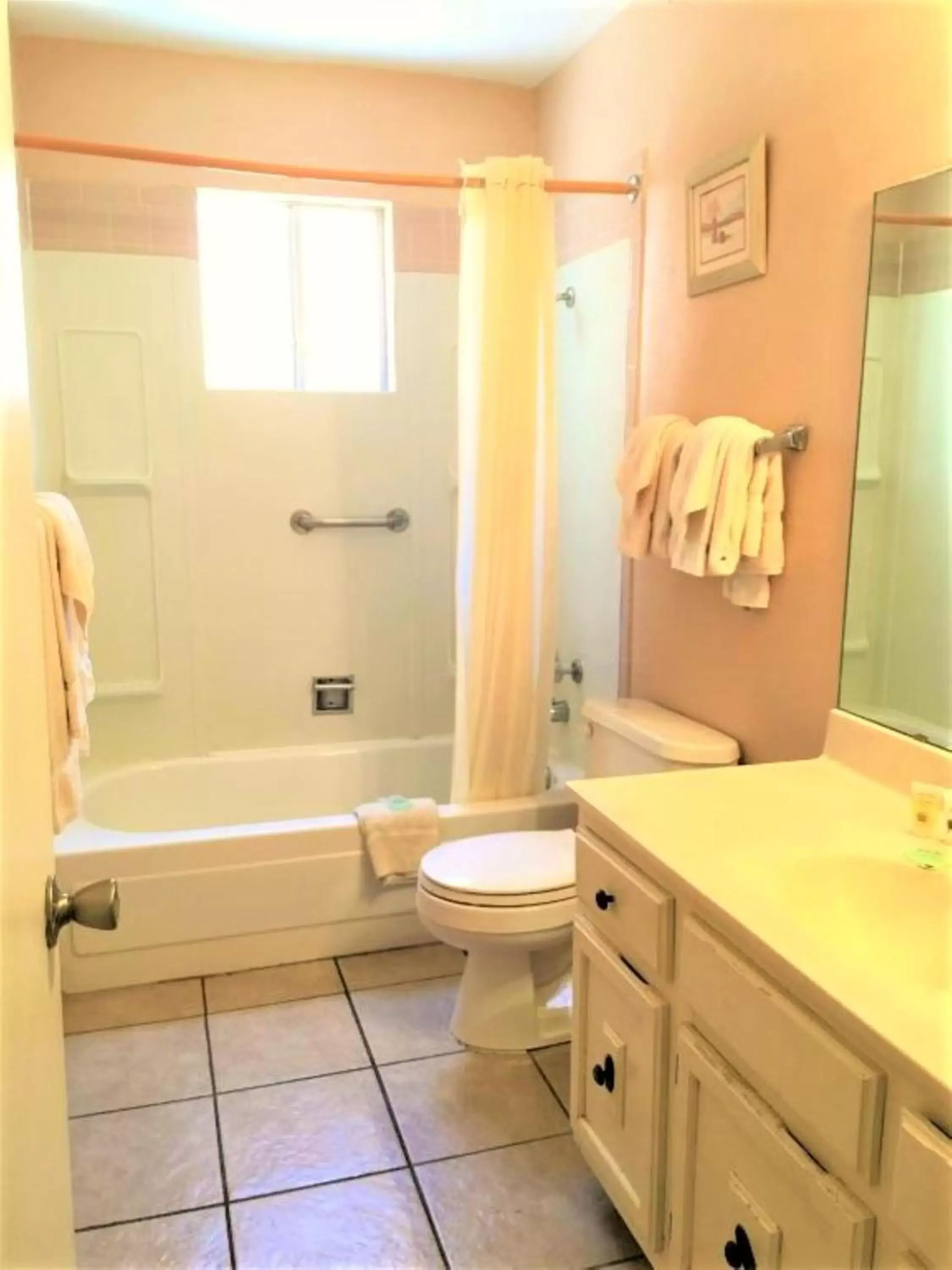 Bathroom in Pinecliff Village Resort