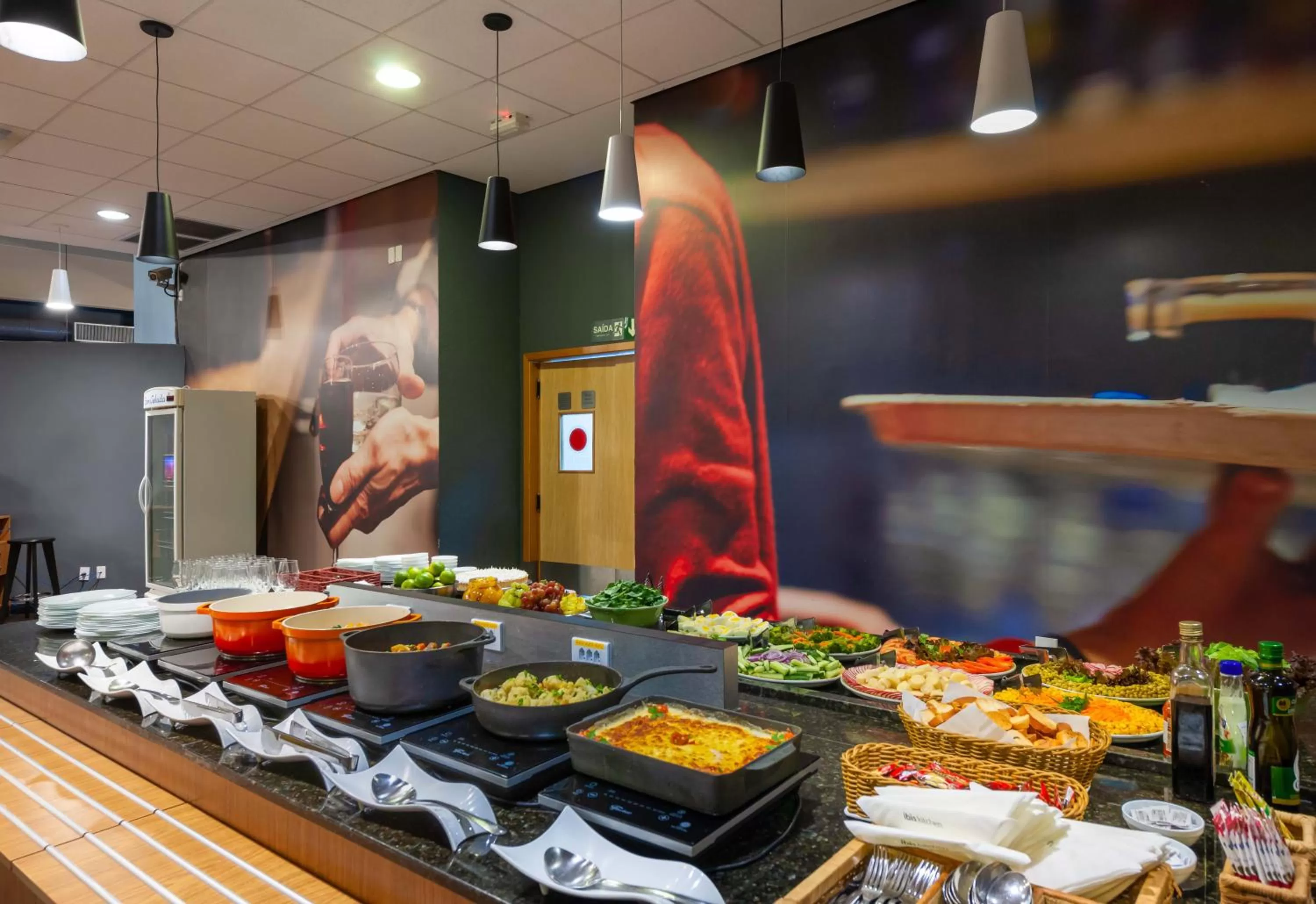 Dinner in ibis Paulinia