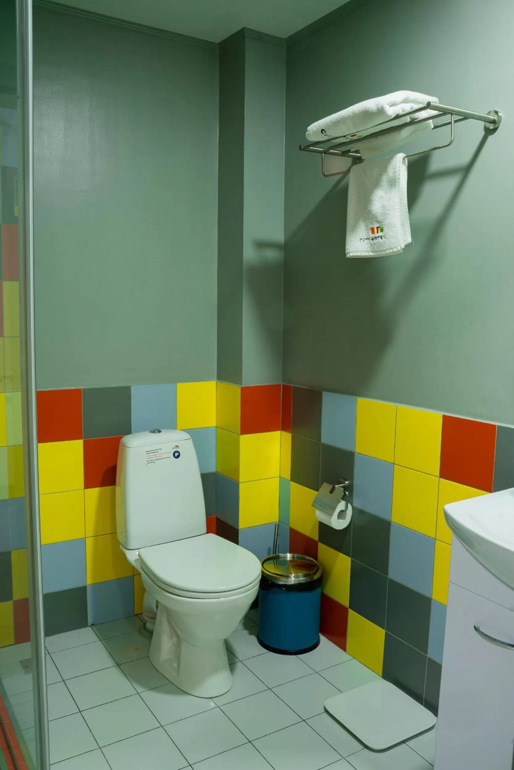 Bathroom in City Hotel Shymkent