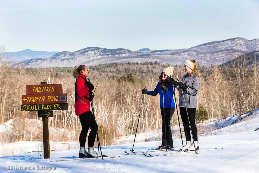 Skiing in Garnet Hill Lodge
