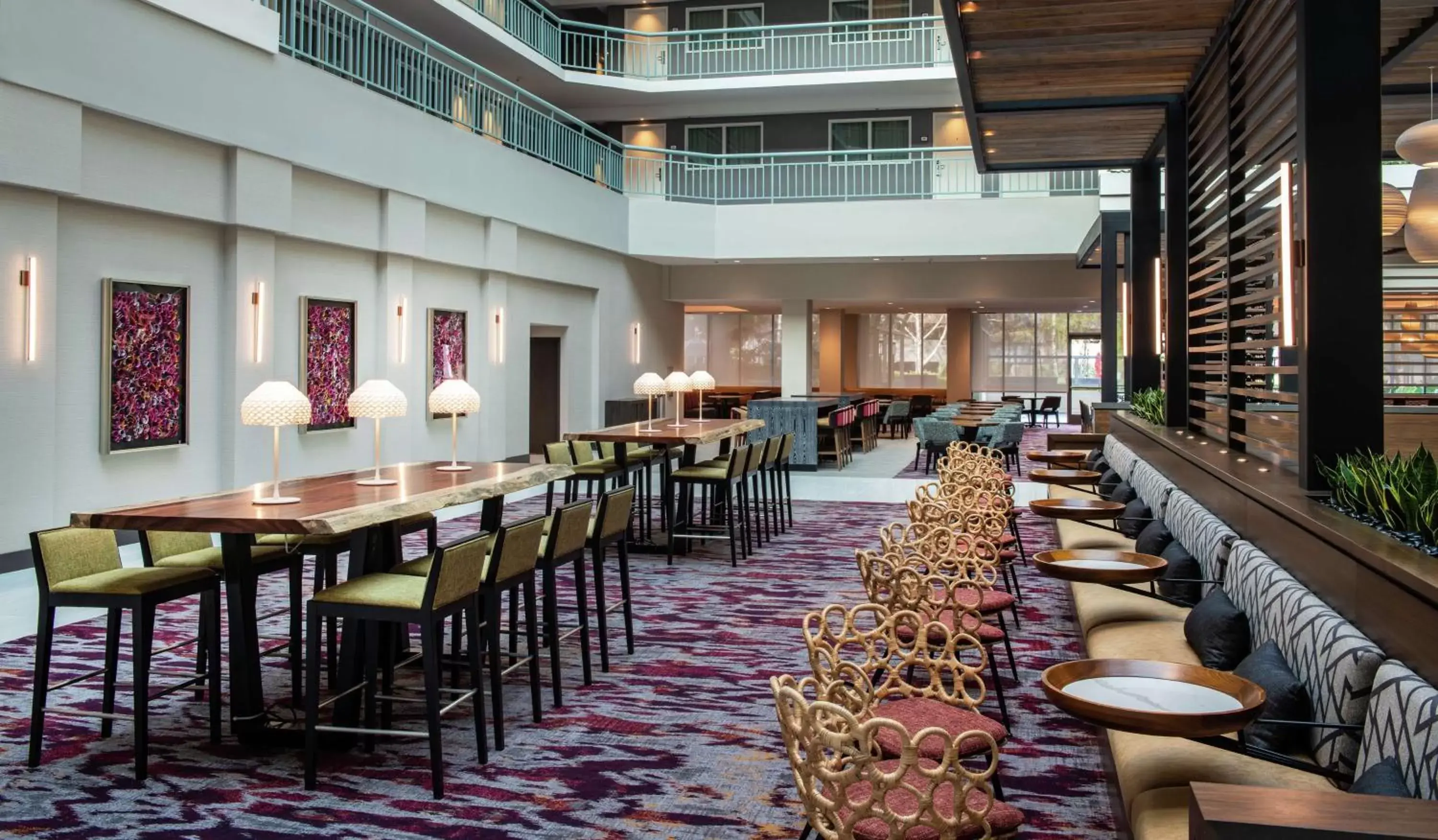 Lobby or reception in Embassy Suites by Hilton Walnut Creek Lobby or reception in Embassy Suites by Hilton Walnut Creek