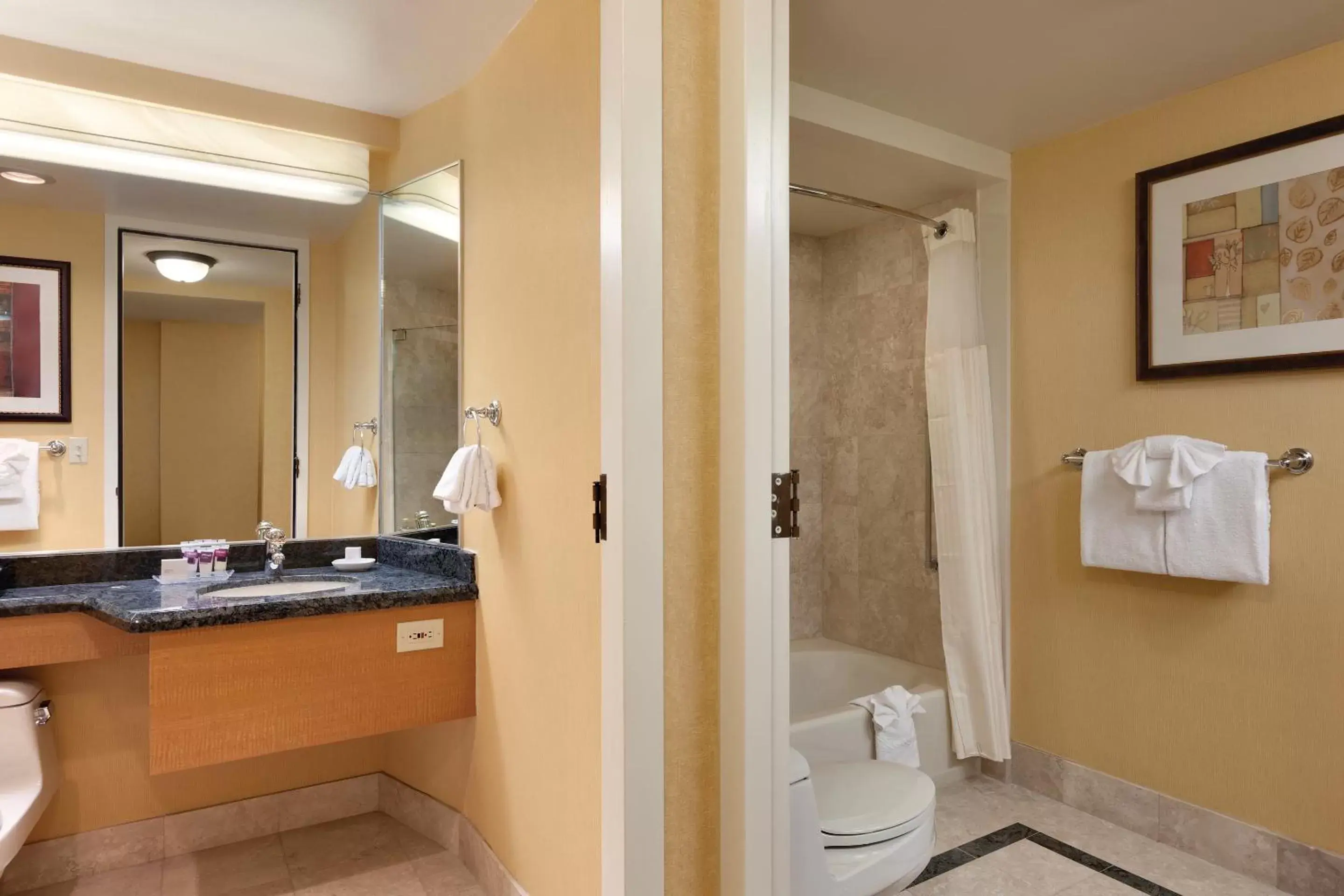 Bathroom in Harrah's Lake Tahoe Hotel & Casino