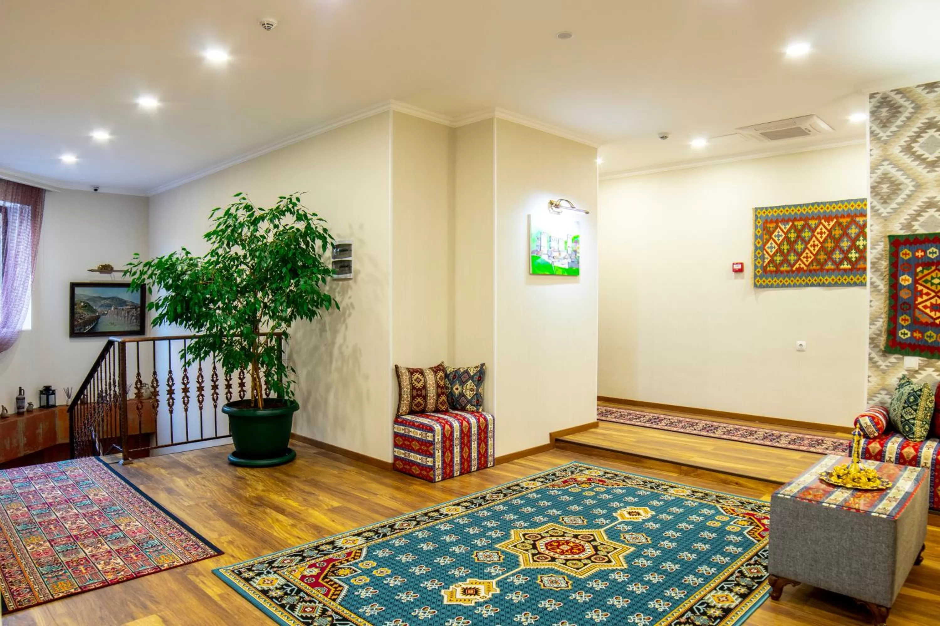 Seating area in Irmisa Hotel Tbilisi