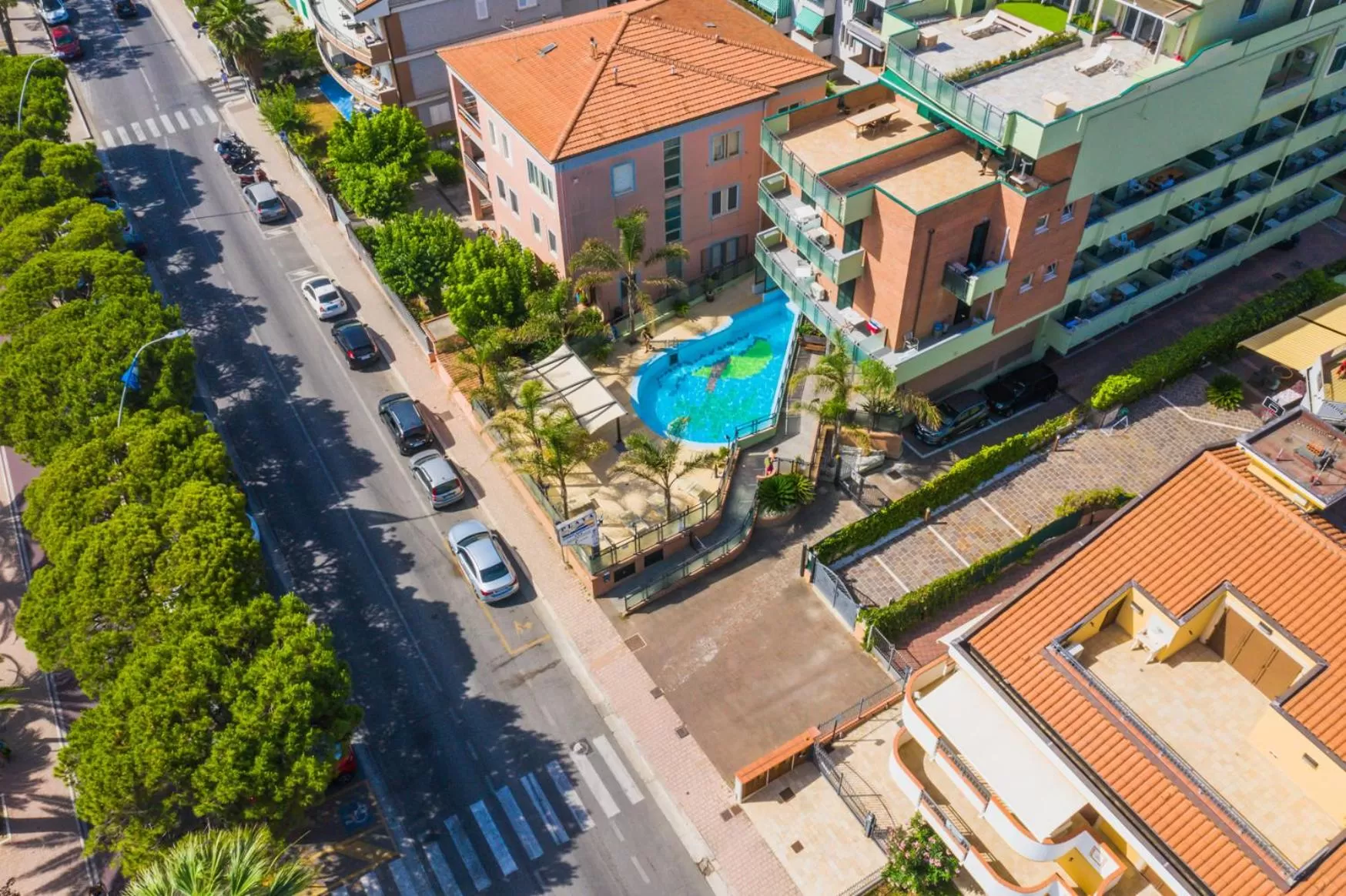 Bird's eye view in Residence Playa