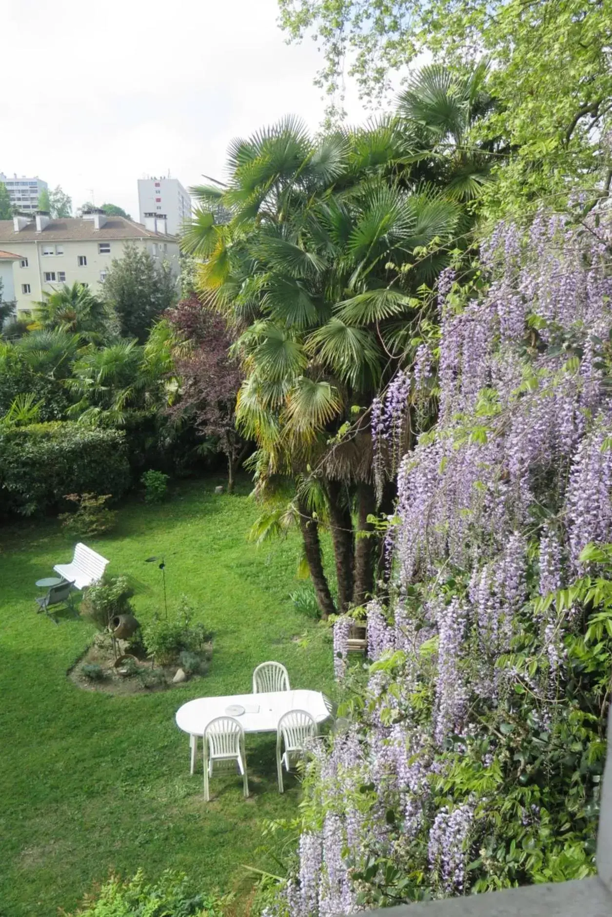 Garden in Villa Dampierre