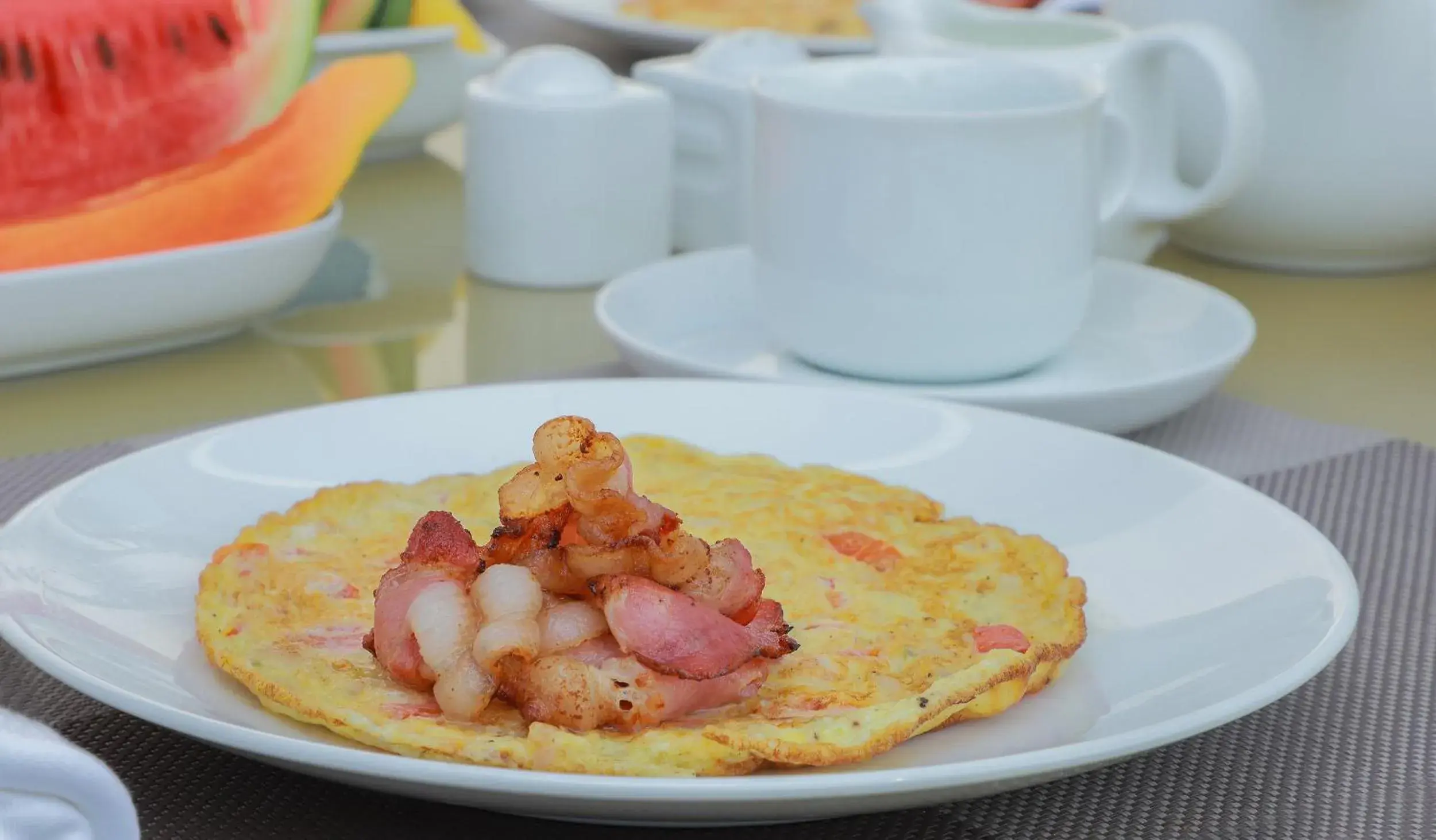 English/Irish breakfast in Blue Water Boutique Hotel