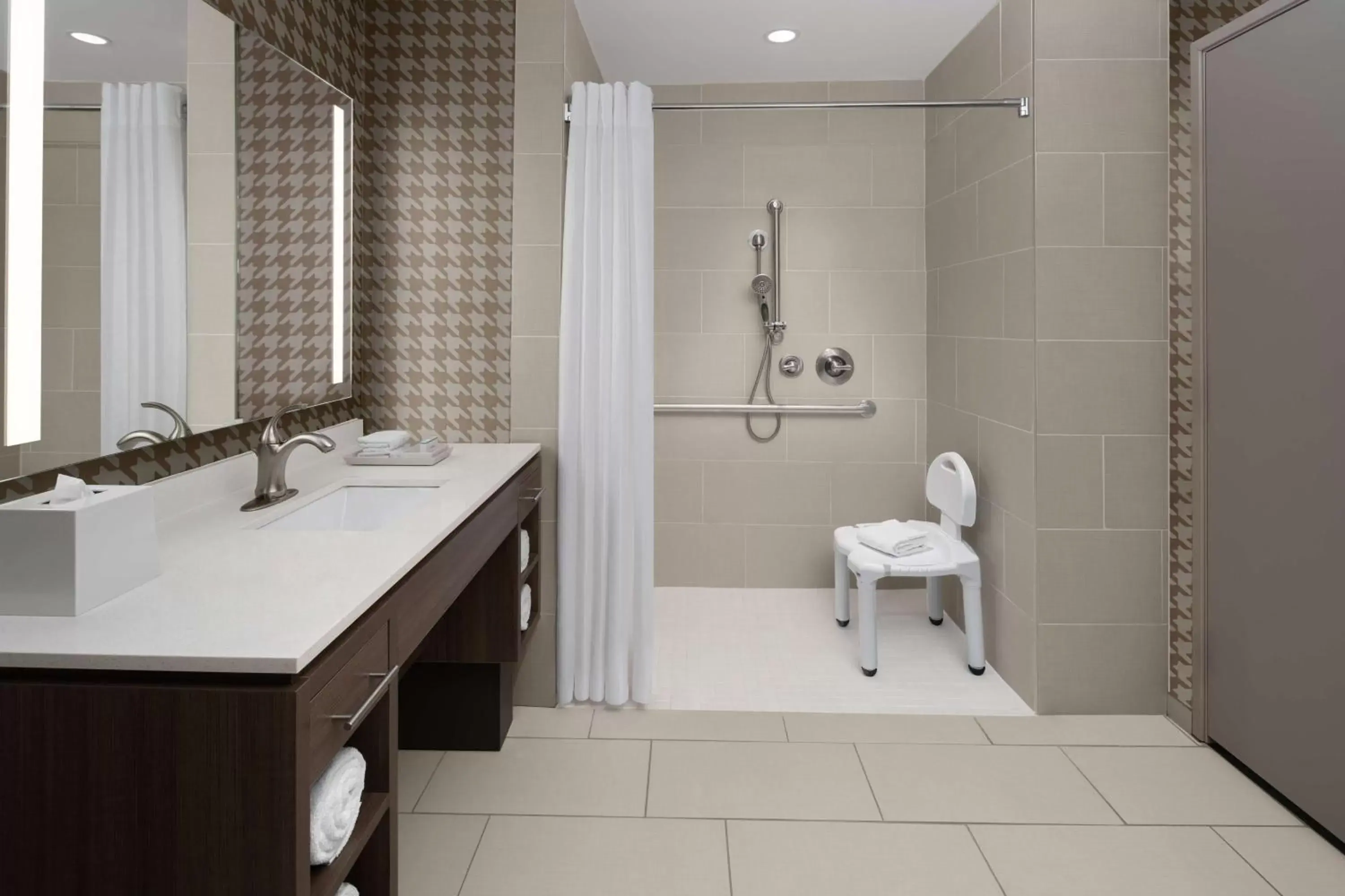 Bathroom in Home2 Suites By Hilton Carlsbad New Mexico