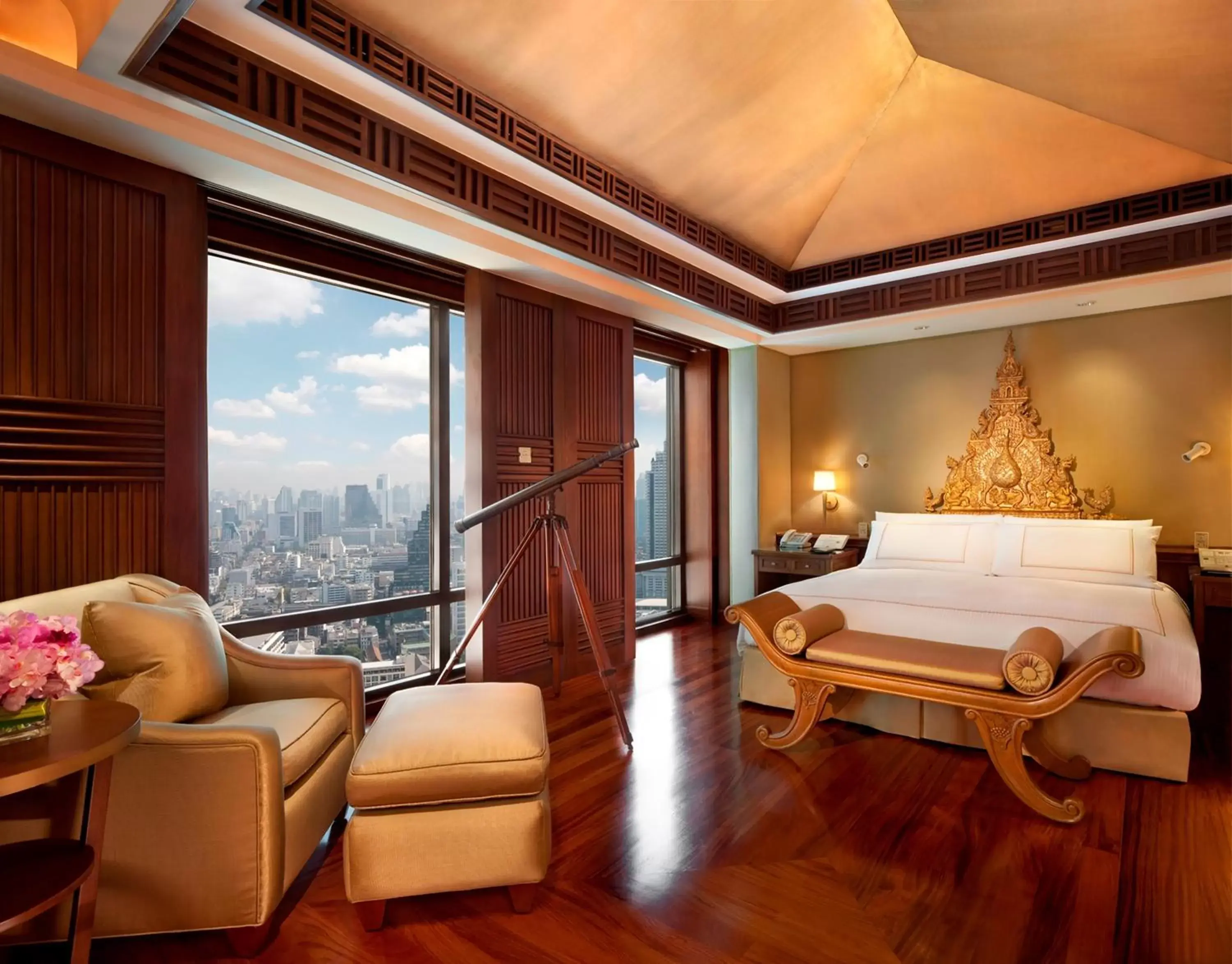 Bedroom in The Peninsula Bangkok - SHA Extra Plus