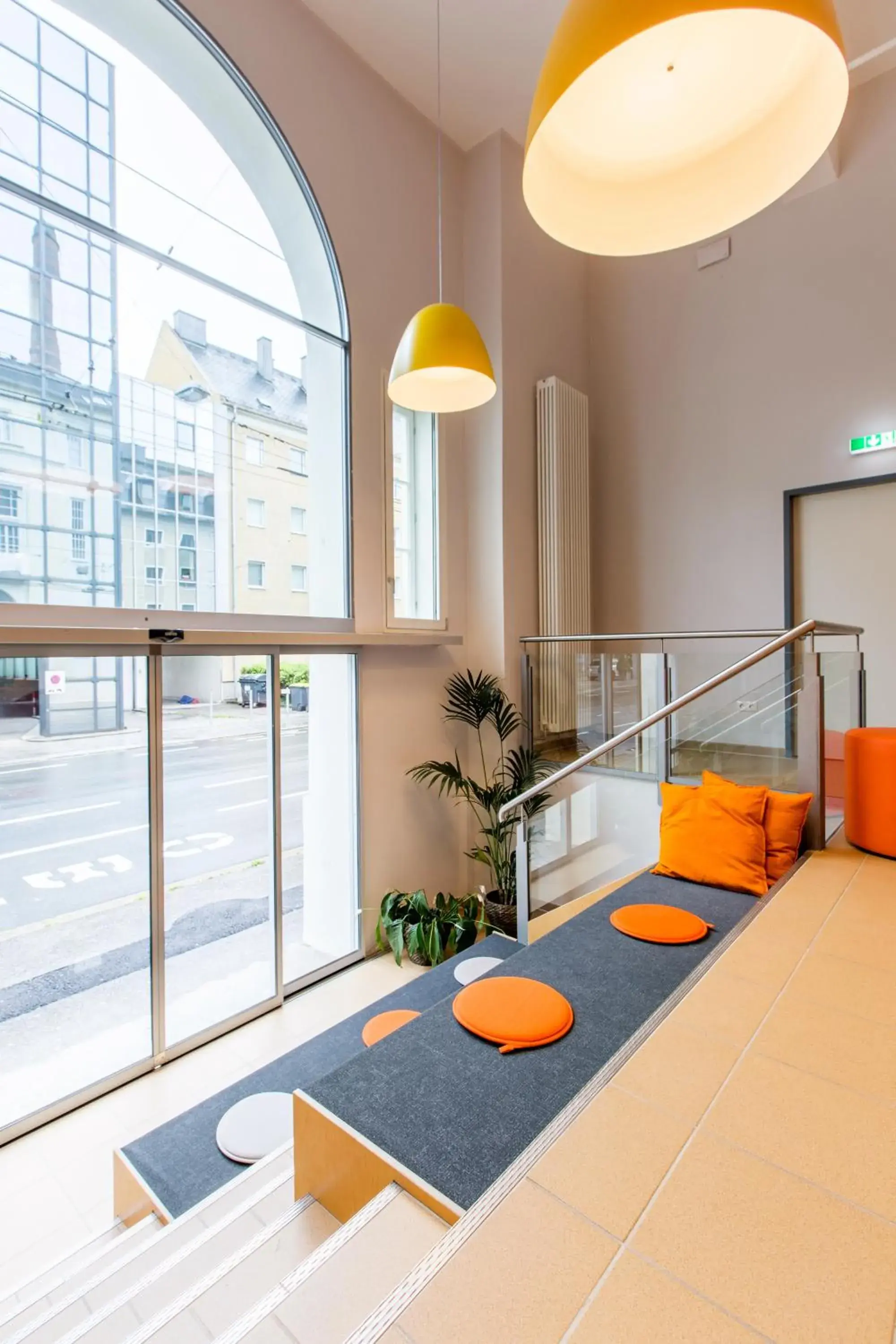 Lobby or reception, Business Area/Conference Room in A&O Salzburg Hauptbahnhof