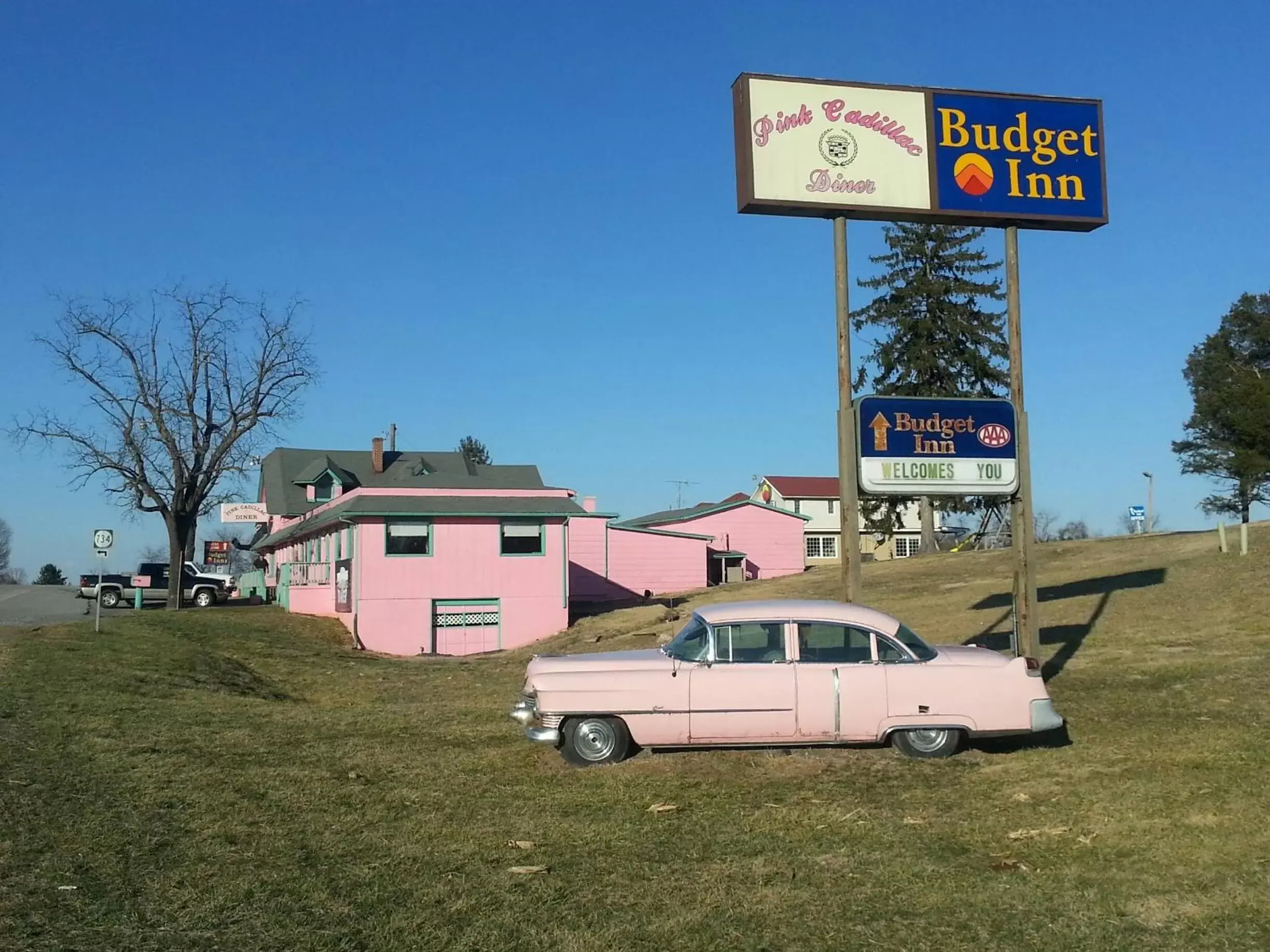 Restaurant/places to eat, Property Building in Budget Inn Natural Bridge