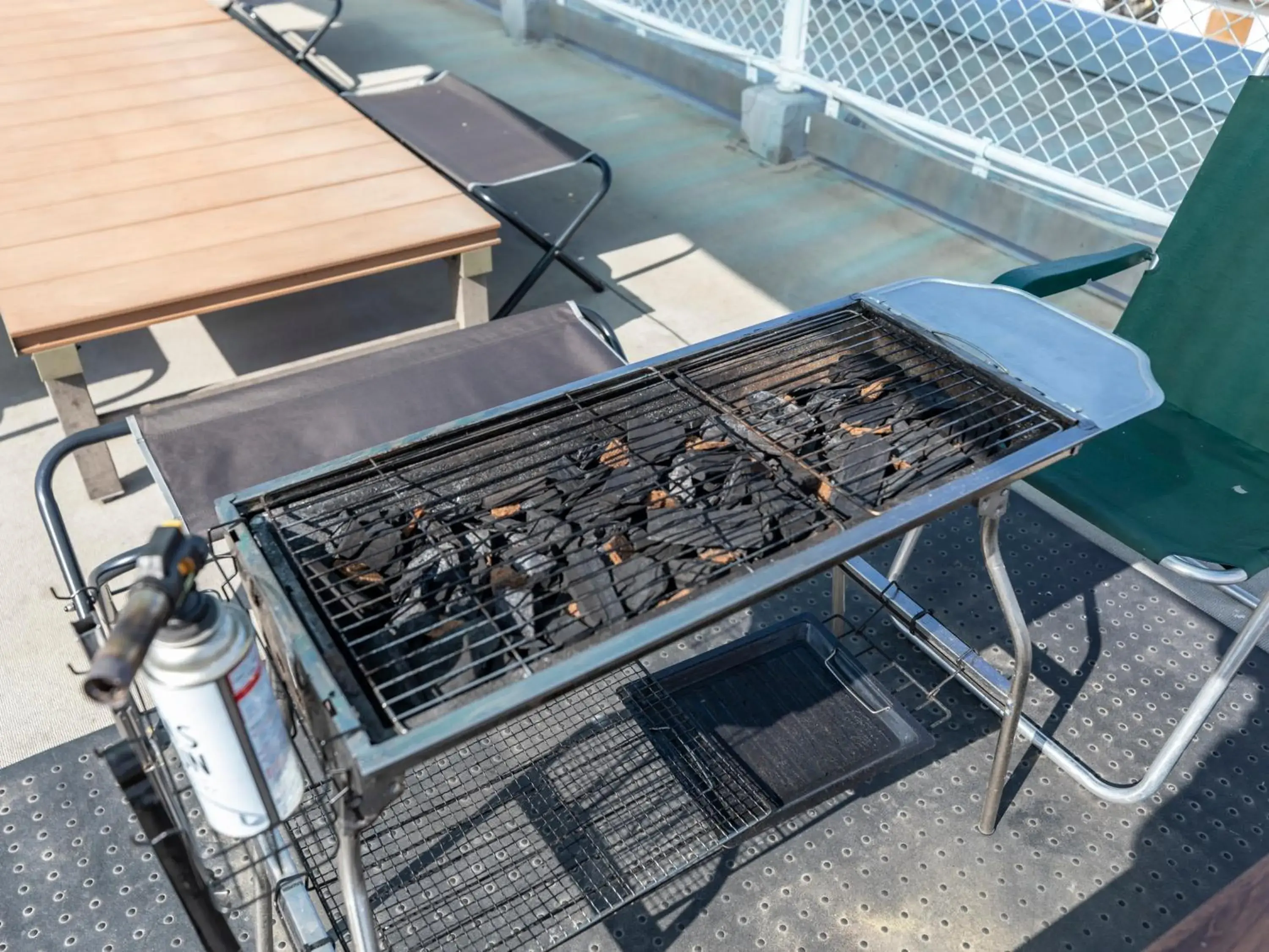 BBQ facilities in Omotenashi Hostel Miyajima