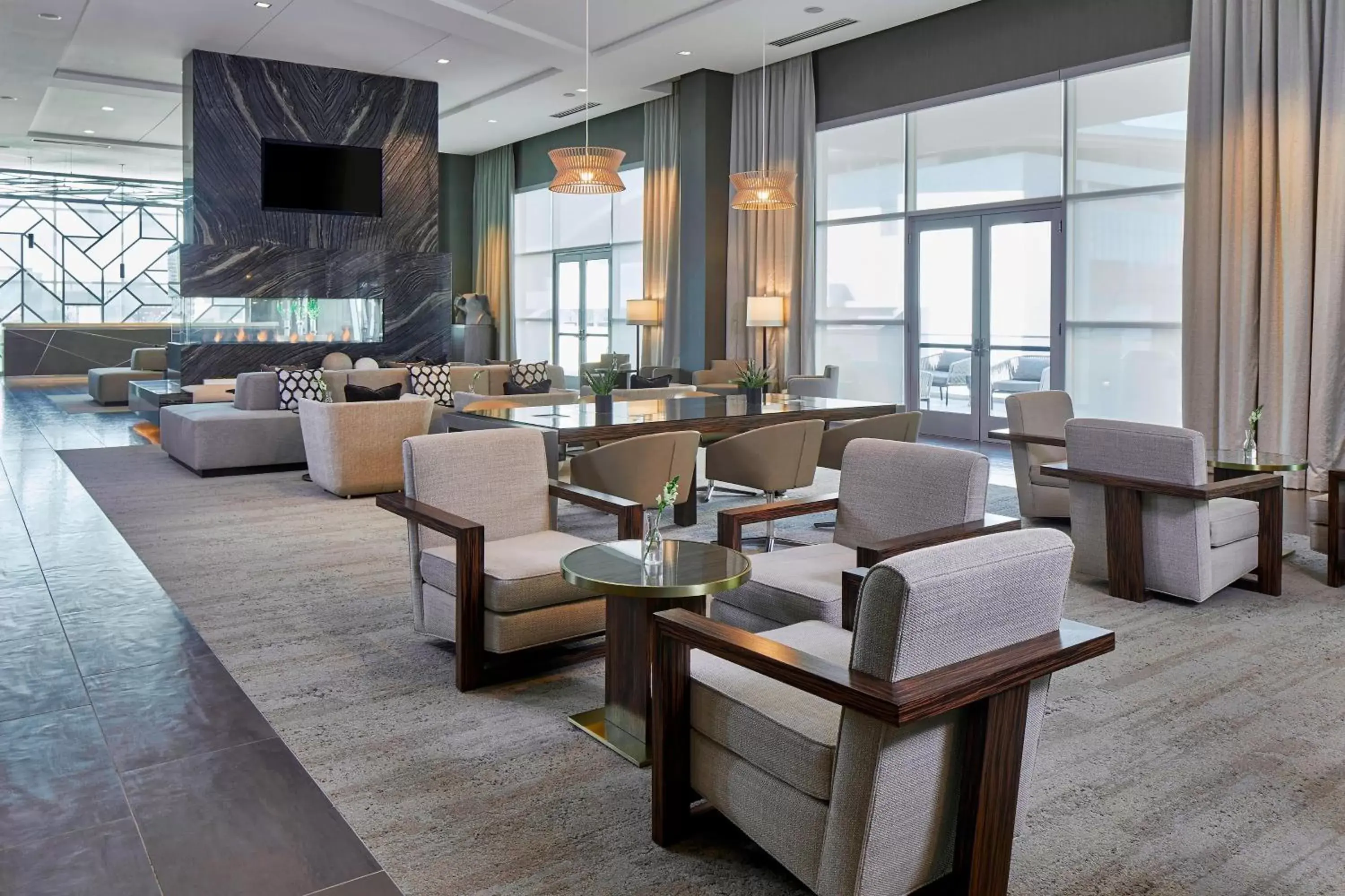 Lobby or reception, Lounge/Bar in AC Hotel Nashville Downtown