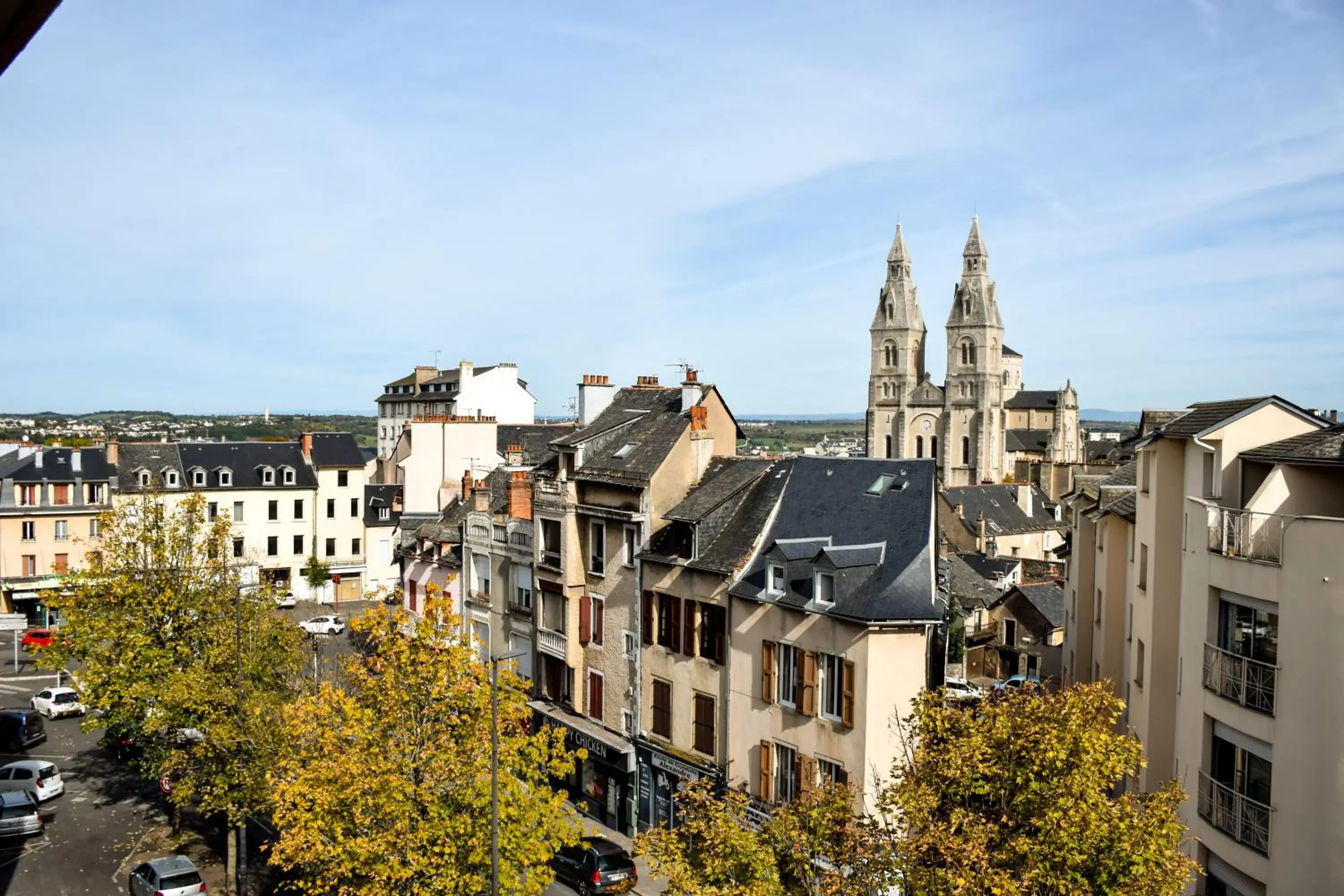 City view in ibis Rodez Centre City view in ibis Rodez Centre