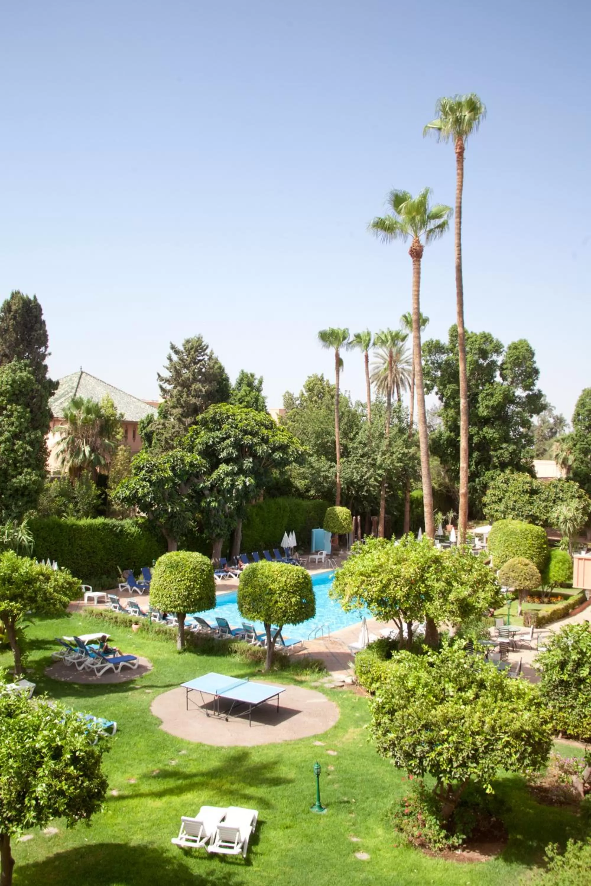 Swimming pool in Chems Hotel