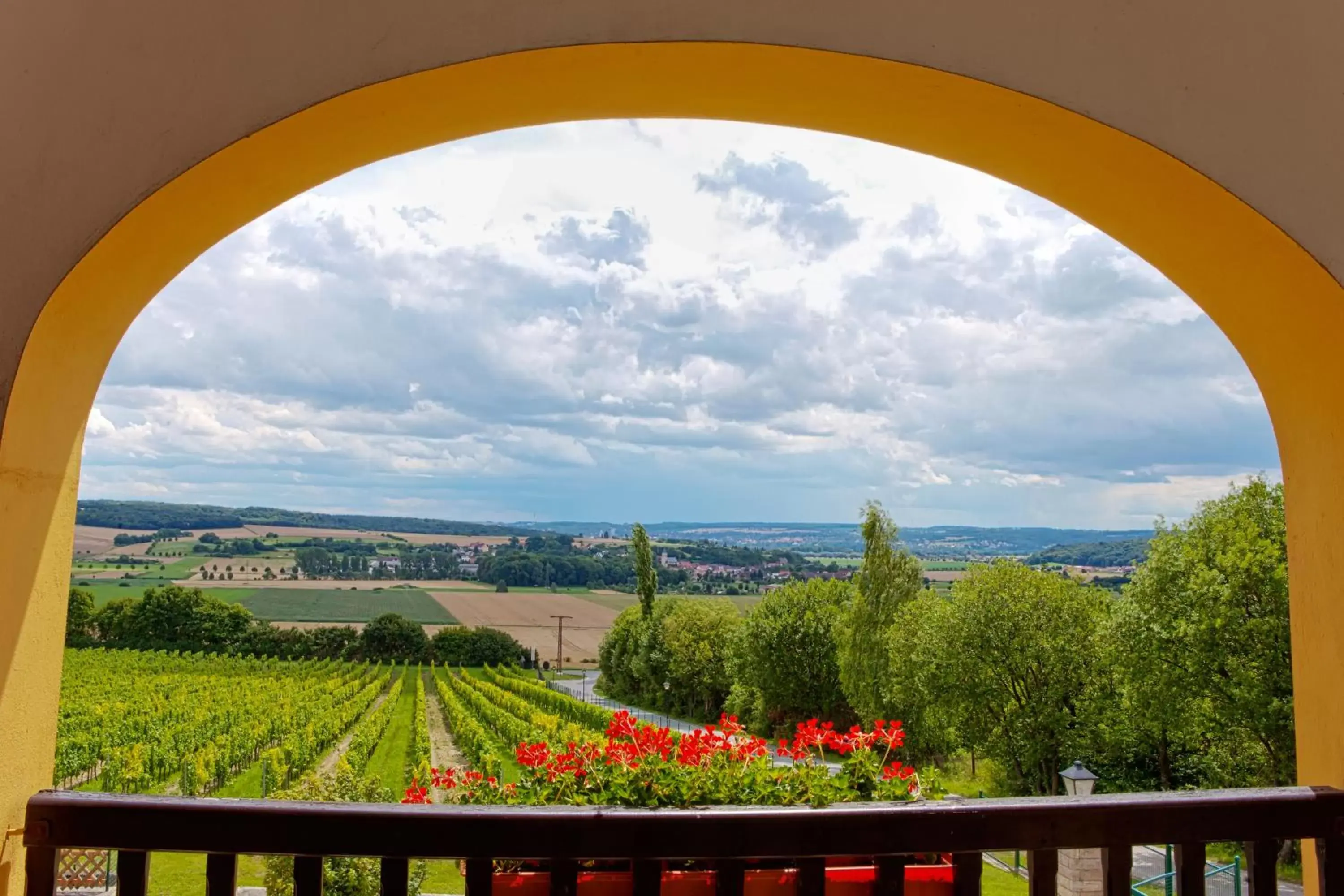 Double Room with Balcony - single occupancy in Hotel Rebschule Double Room with Balcony - single occupancy in Hotel Rebschule