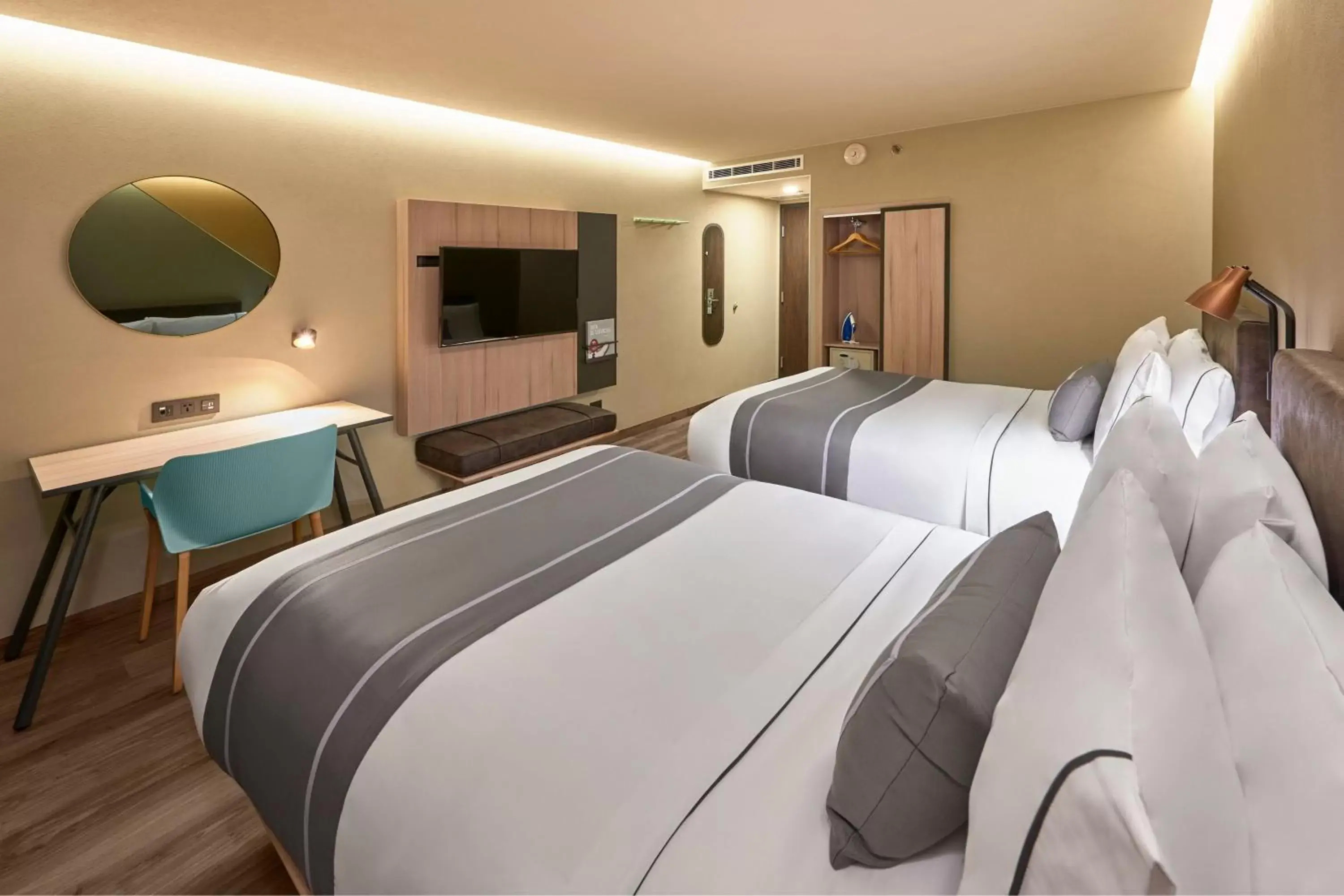 Double Room with Two Double Beds in City Express Plus by Marriott Tampico